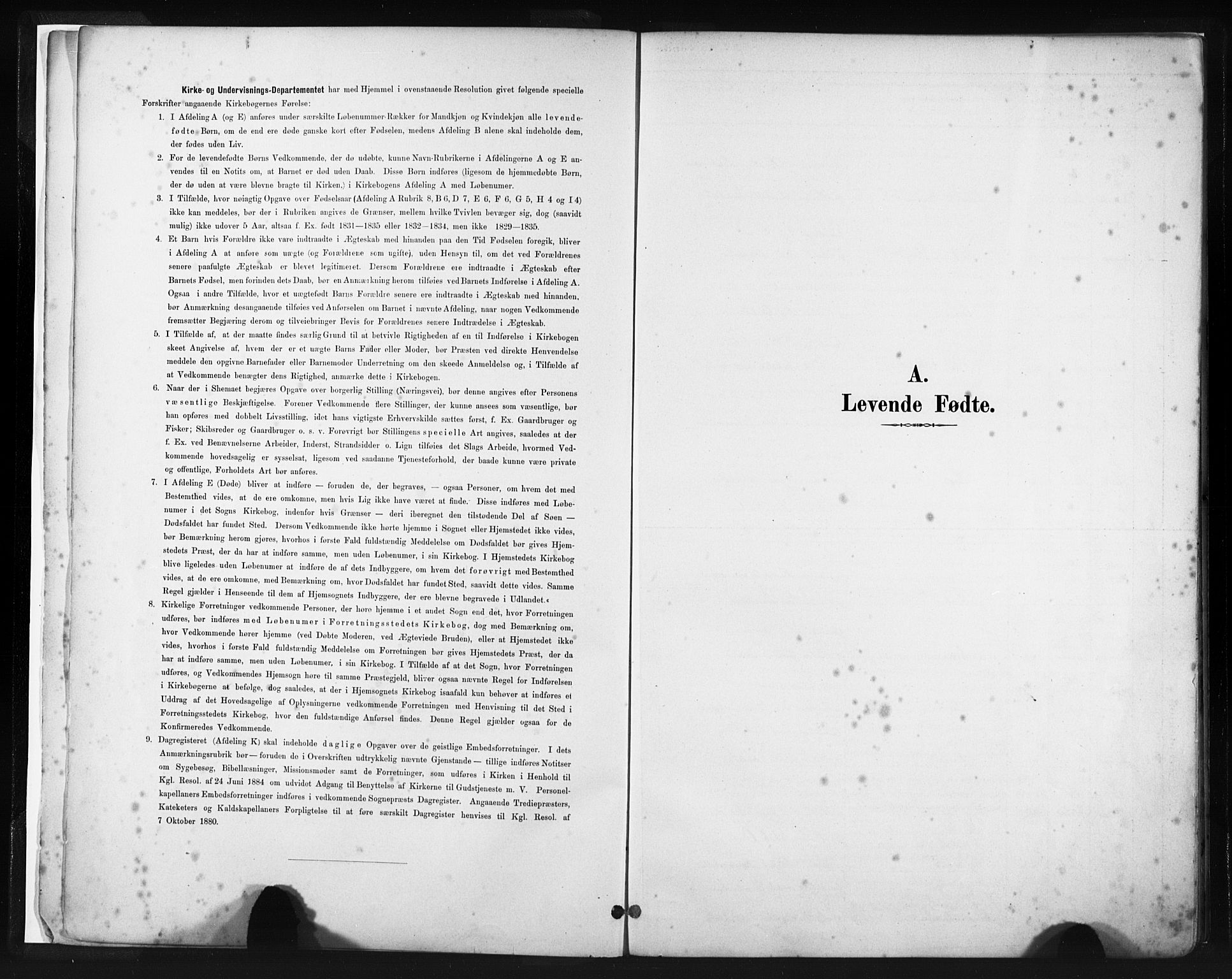 Helleland sokneprestkontor, AV/SAST-A-101810: Ministerialbok nr. A 8, 1887-1907