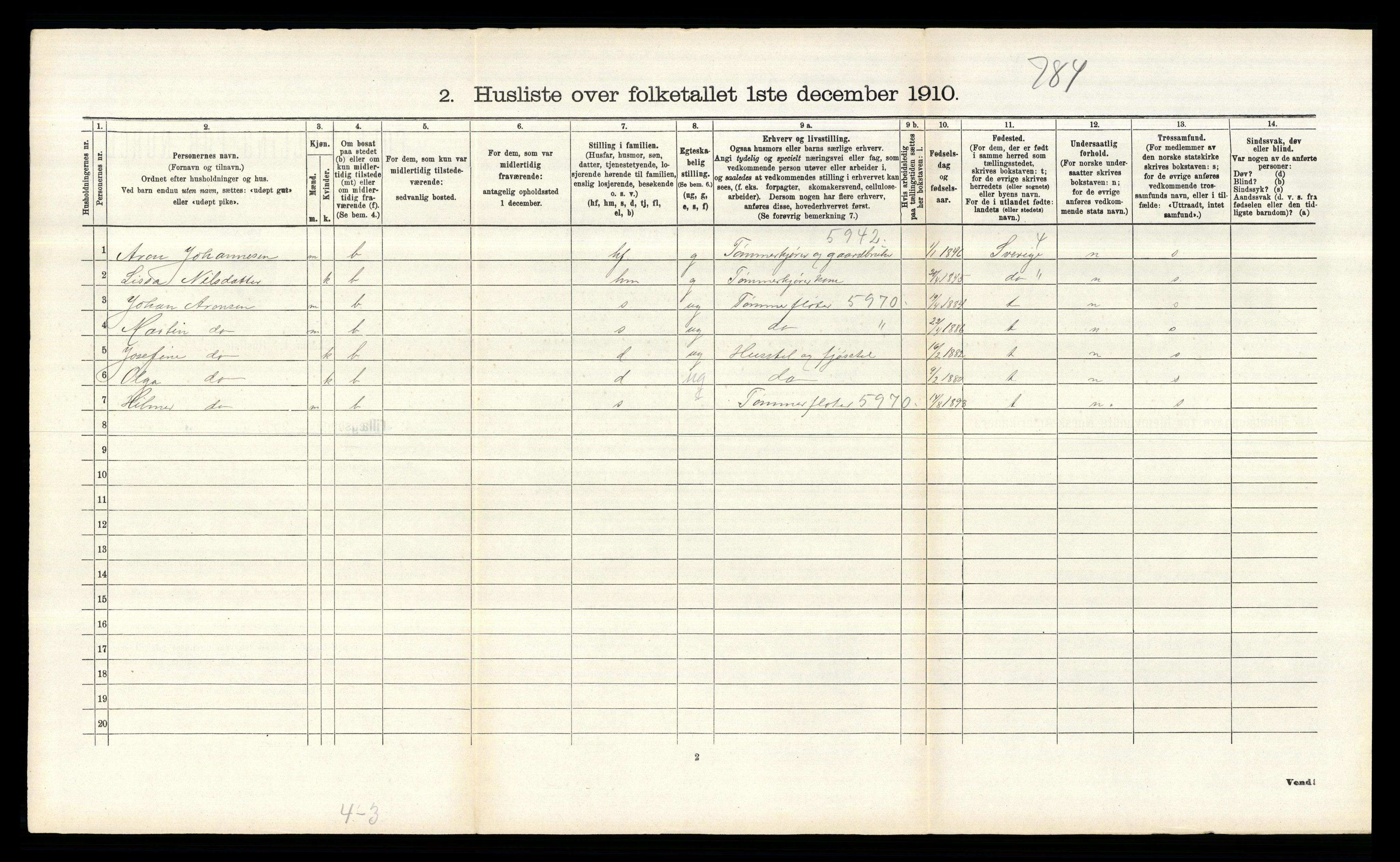 RA, Folketelling 1910 for 0117 Idd herred, 1910, s. 243