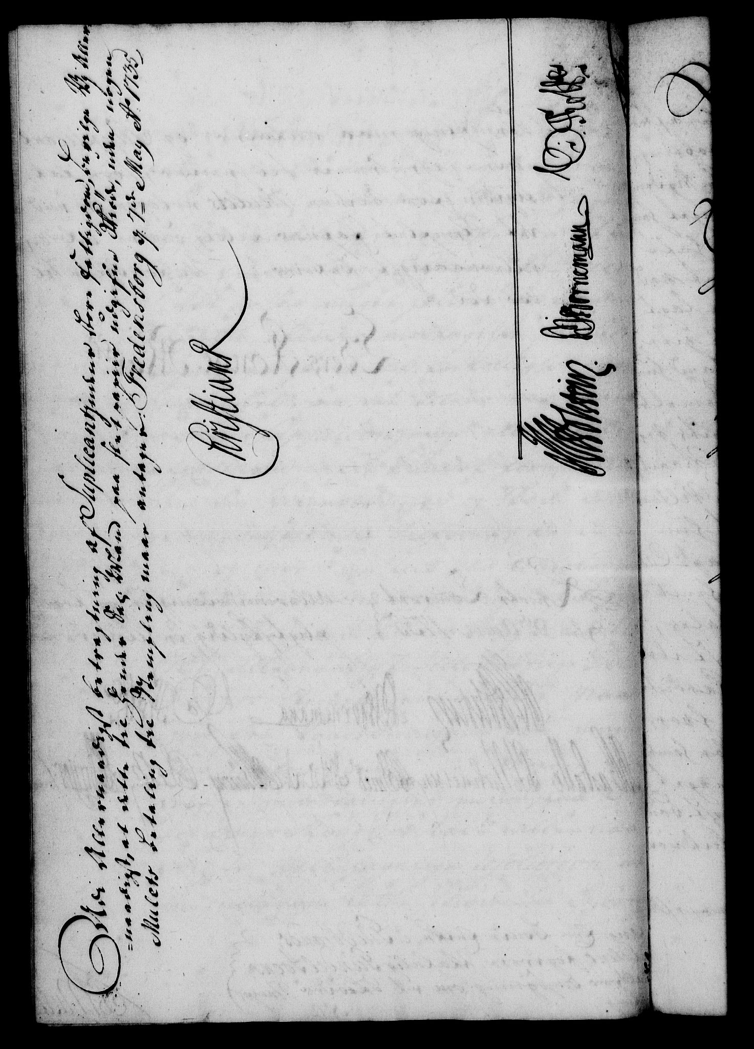 Rentekammeret, Kammerkanselliet, RA/EA-3111/G/Gf/Gfa/L0018: Norsk relasjons- og resolusjonsprotokoll (merket RK 52.18), 1735, s. 245
