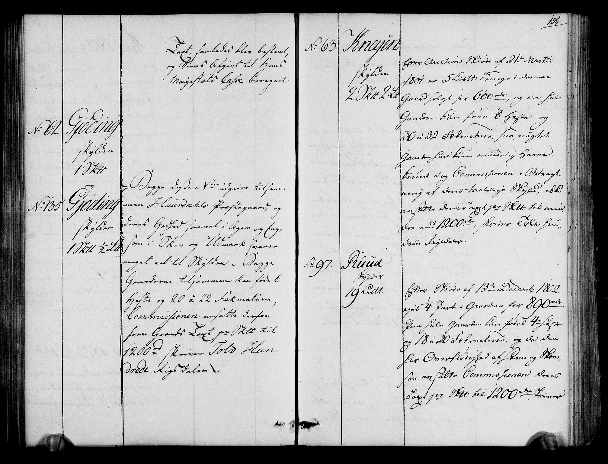 Rentekammeret inntil 1814, Realistisk ordnet avdeling, AV/RA-EA-4070/N/Ne/Nea/L0019: Øvre Romerike fogderi. Deliberasjonsprotokoll, 1803, s. 139