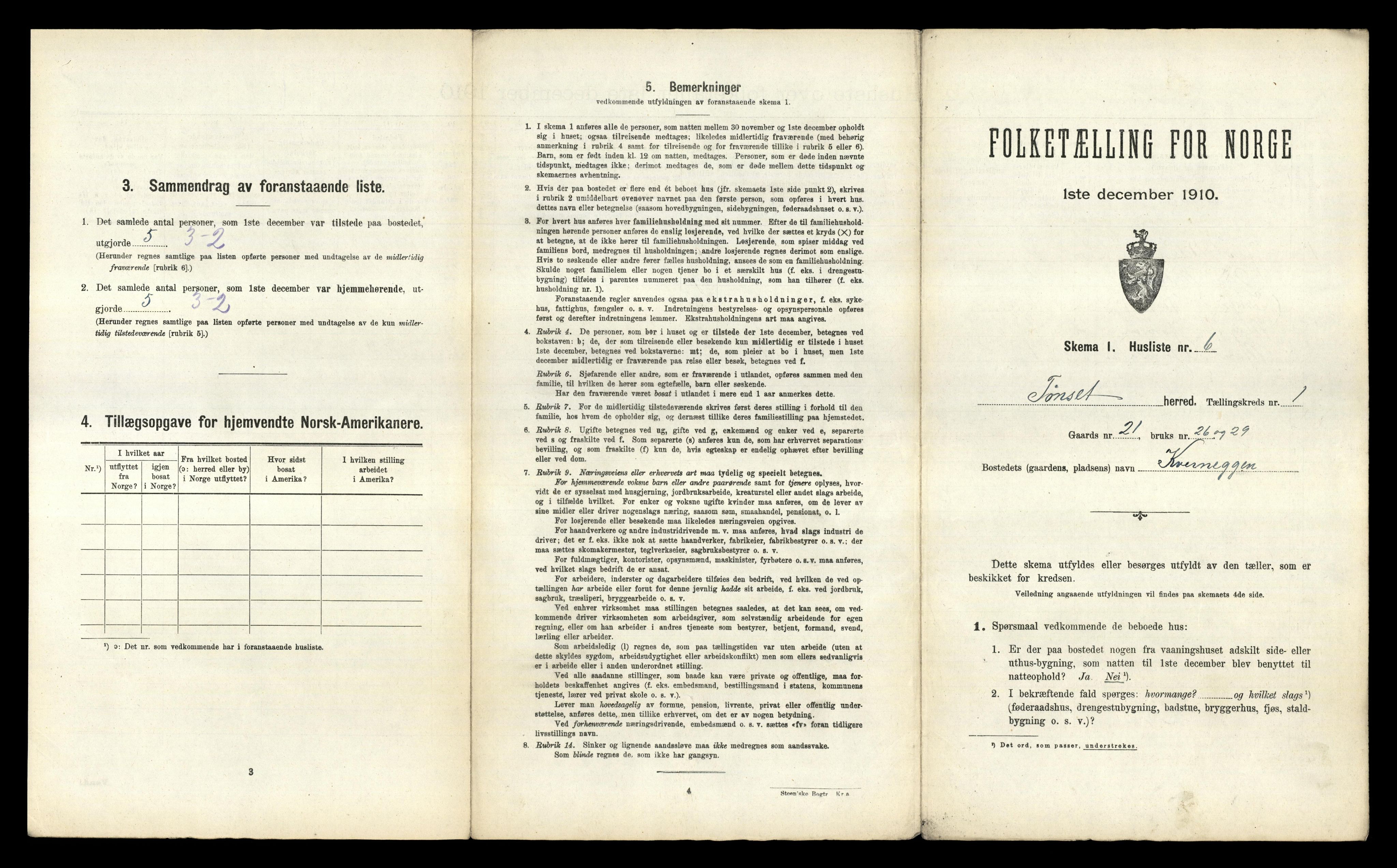 RA, Folketelling 1910 for 0437 Tynset herred, 1910, s. 55