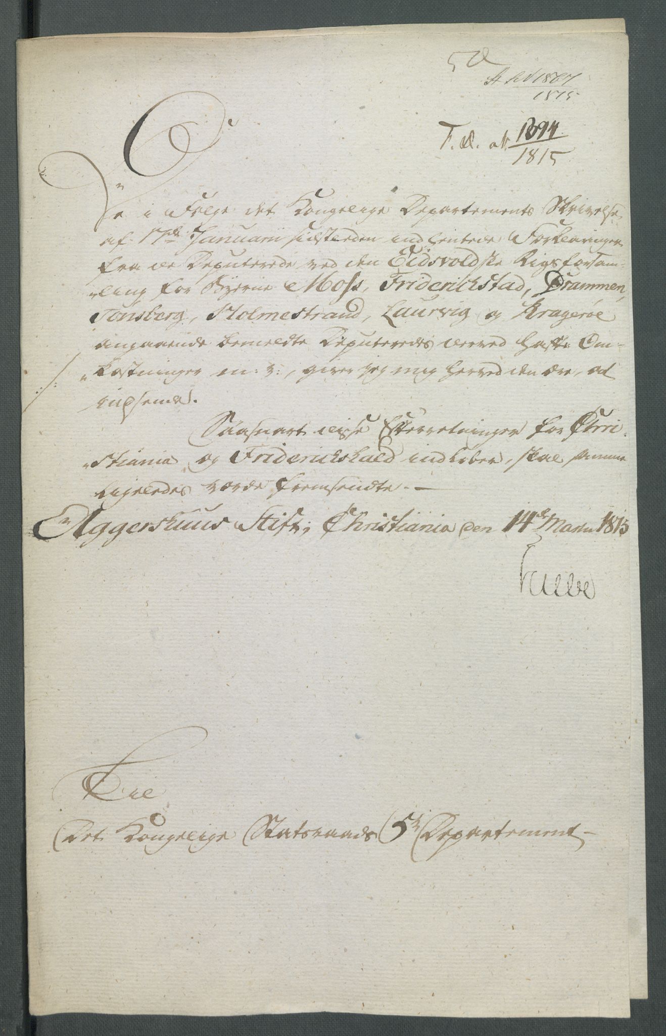 5. departement for finans-, handels- og tollfaget, RA/S-3893/C/Cb/L0014: Regninger fra Riksforsamlingens deputerede, 1814, s. 74