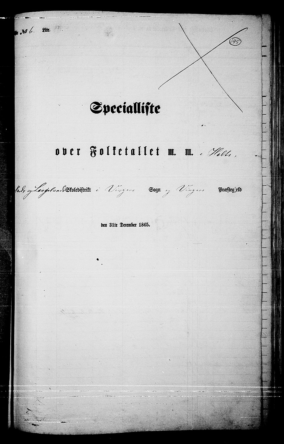 RA, Folketelling 1865 for 0421L Vinger prestegjeld, Vinger sokn og Austmarka sokn, 1865, s. 177
