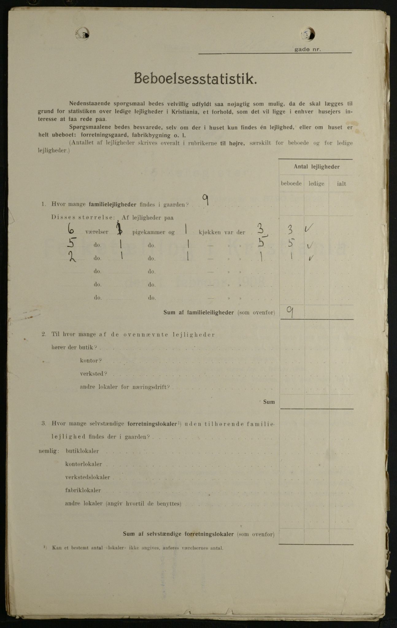 OBA, Kommunal folketelling 1.2.1908 for Kristiania kjøpstad, 1908, s. 86795