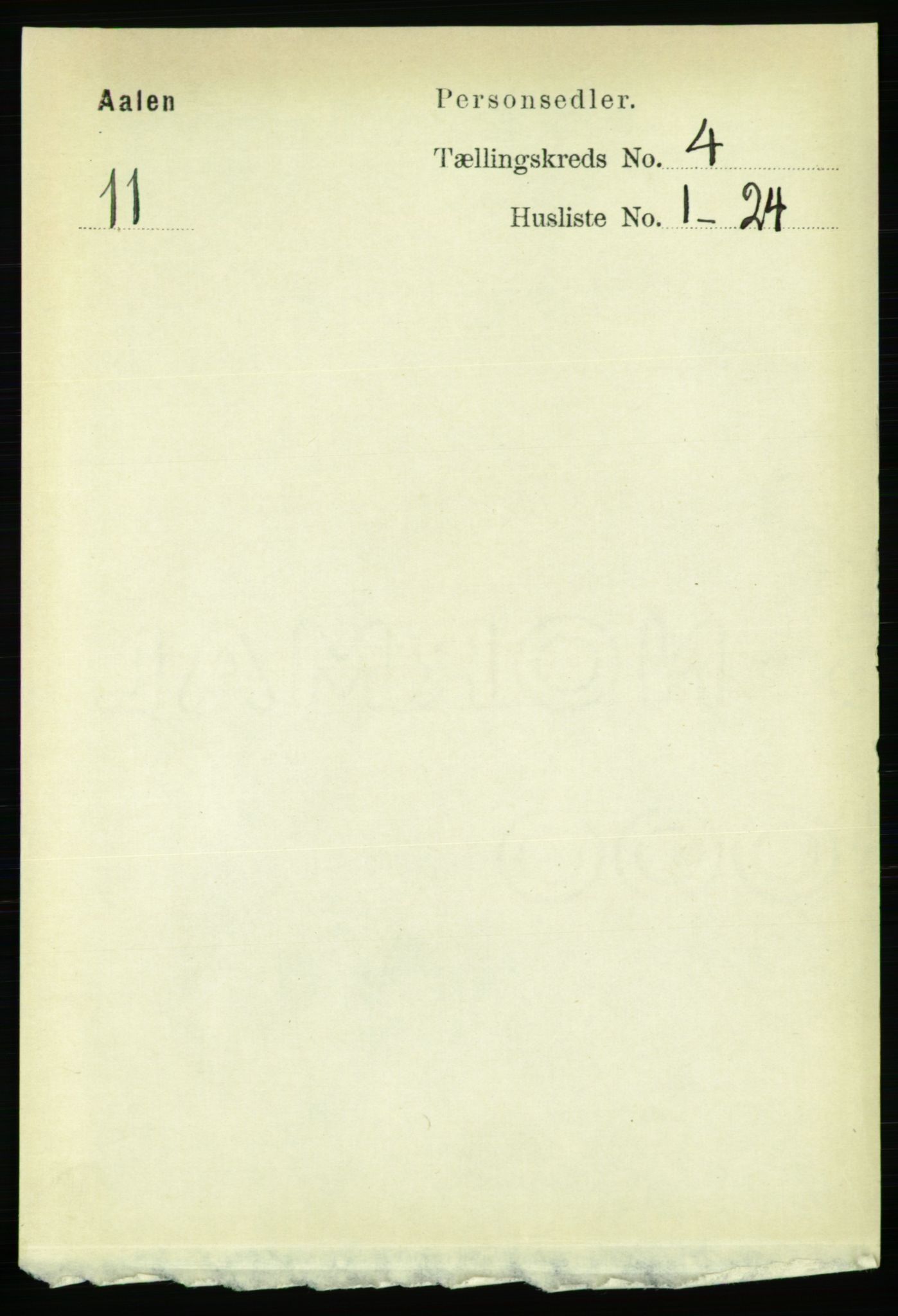RA, Folketelling 1891 for 1644 Ålen herred, 1891, s. 1165