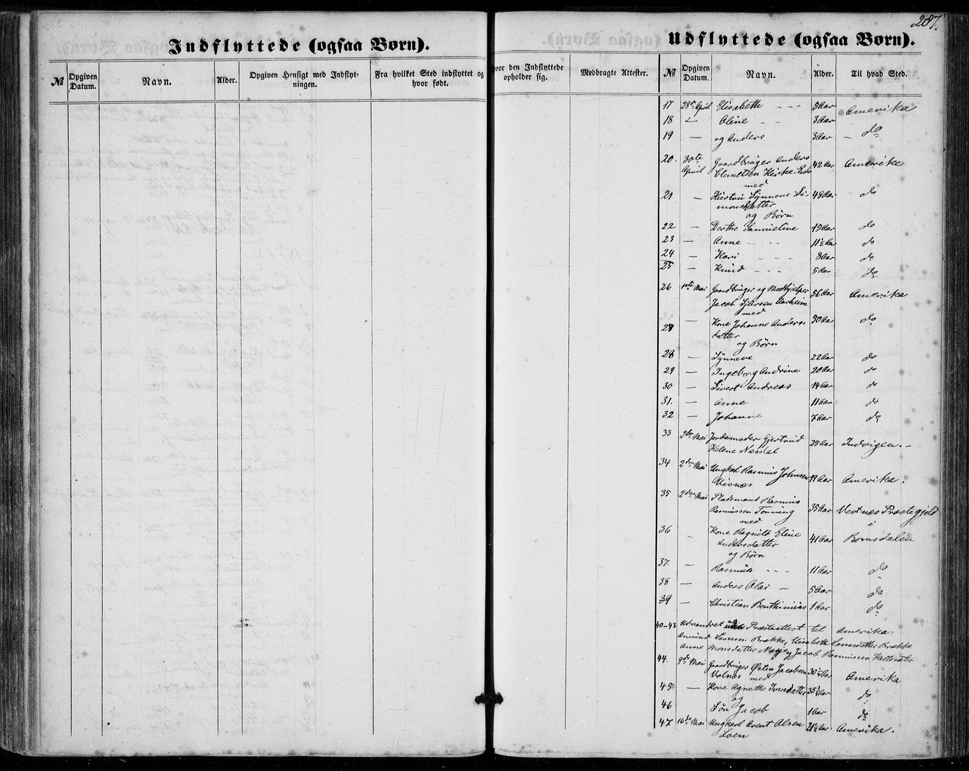 Stryn Sokneprestembete, AV/SAB-A-82501: Ministerialbok nr. A 3, 1862-1877, s. 287