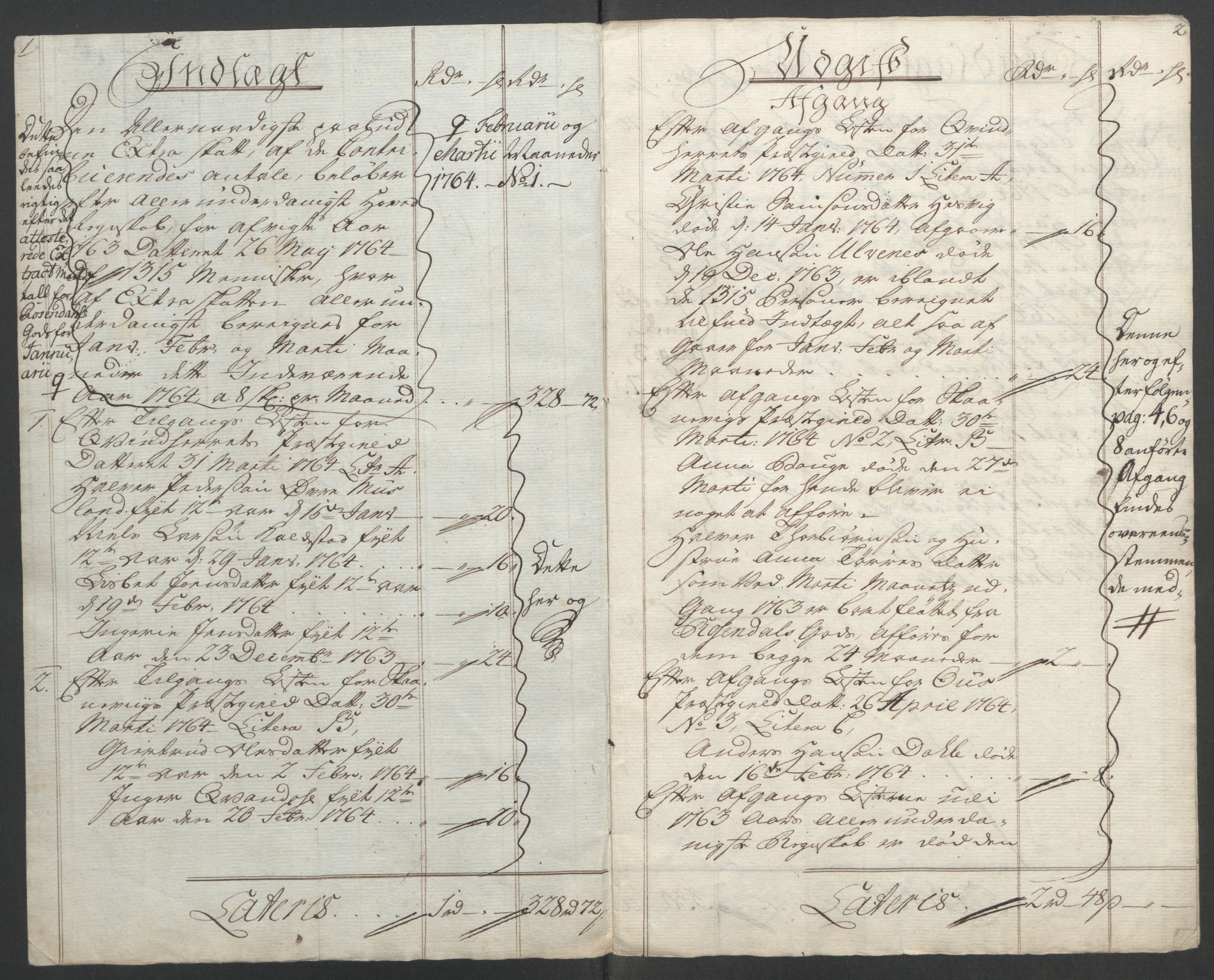 Rentekammeret inntil 1814, Reviderte regnskaper, Fogderegnskap, AV/RA-EA-4092/R49/L3157: Ekstraskatten Rosendal Baroni, 1762-1772, s. 65