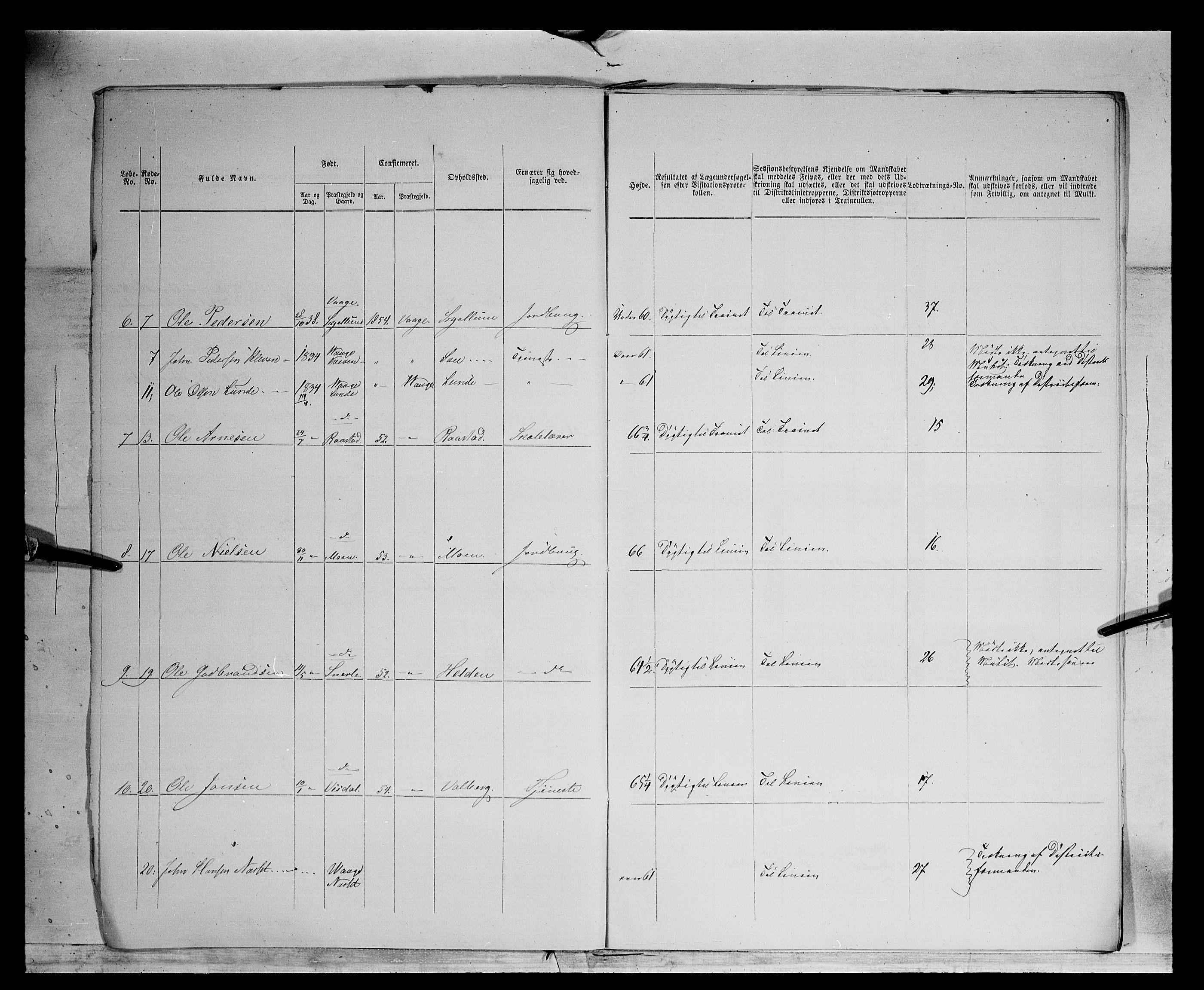 Fylkesmannen i Oppland, AV/SAH-FYO-002/1/K/Kg/L1174: Fron, Nordre og Søndre Fron, Vågå, 1860-1879, s. 349