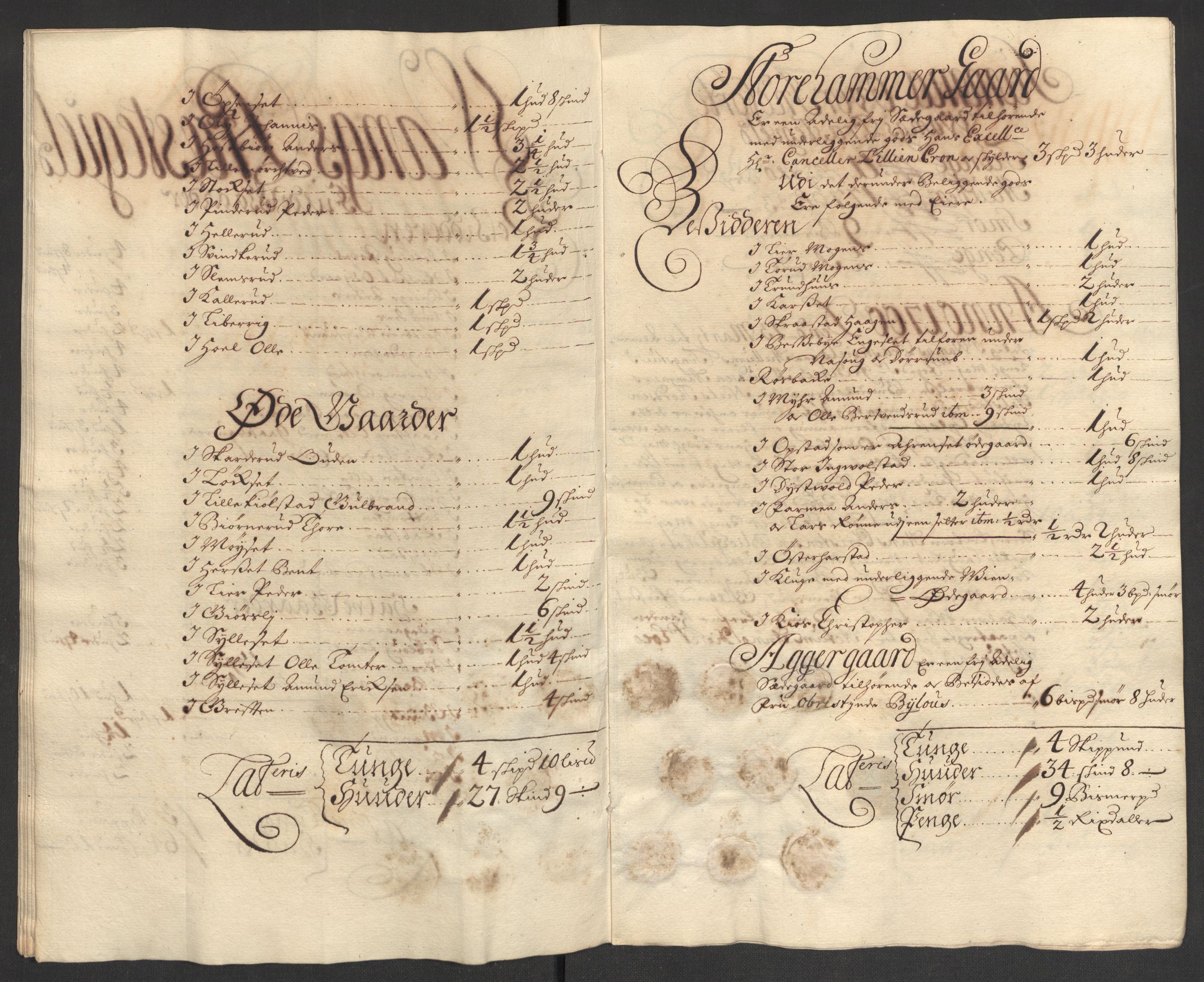 Rentekammeret inntil 1814, Reviderte regnskaper, Fogderegnskap, AV/RA-EA-4092/R16/L1039: Fogderegnskap Hedmark, 1700, s. 141