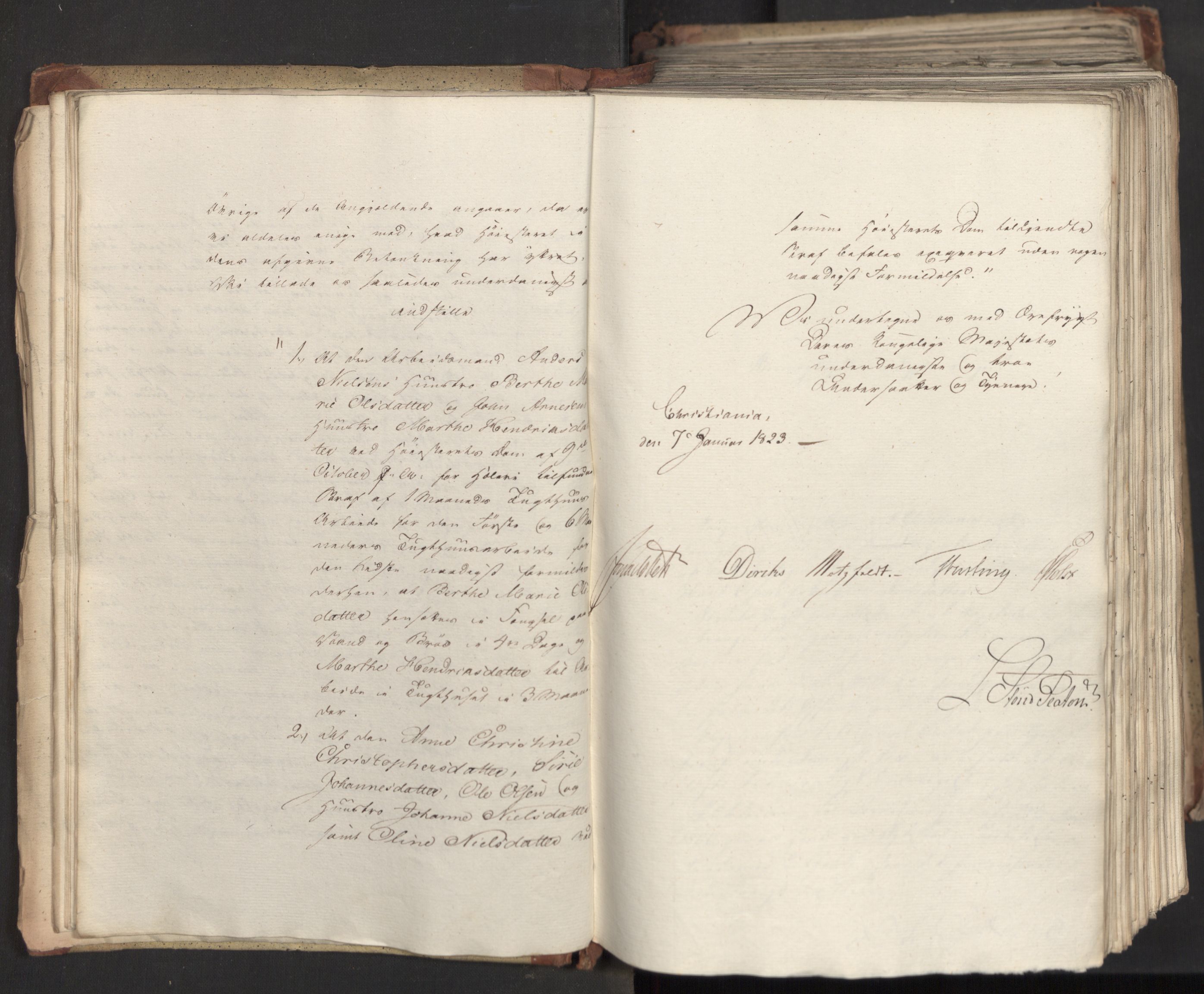 Statsrådsavdelingen i Stockholm, AV/RA-S-1003/D/Da/L0033: Regjeringsinnstillinger nr. 1-274, 1823, s. 24