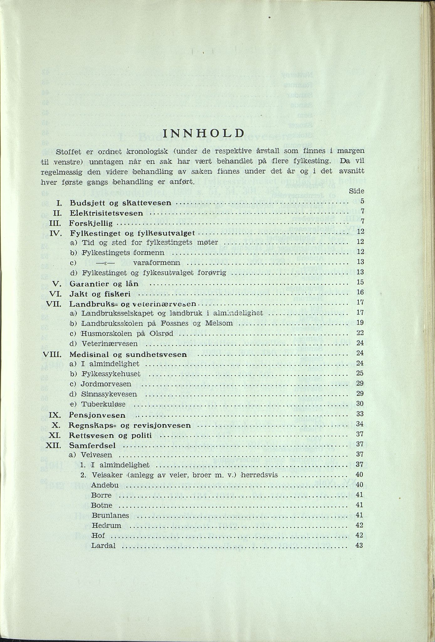 Vestfold fylkeskommune. Fylkestinget, VEMU/A-1315/A/Aa/L0003: Register for fylkestingsforhandlinger, 1939-1948