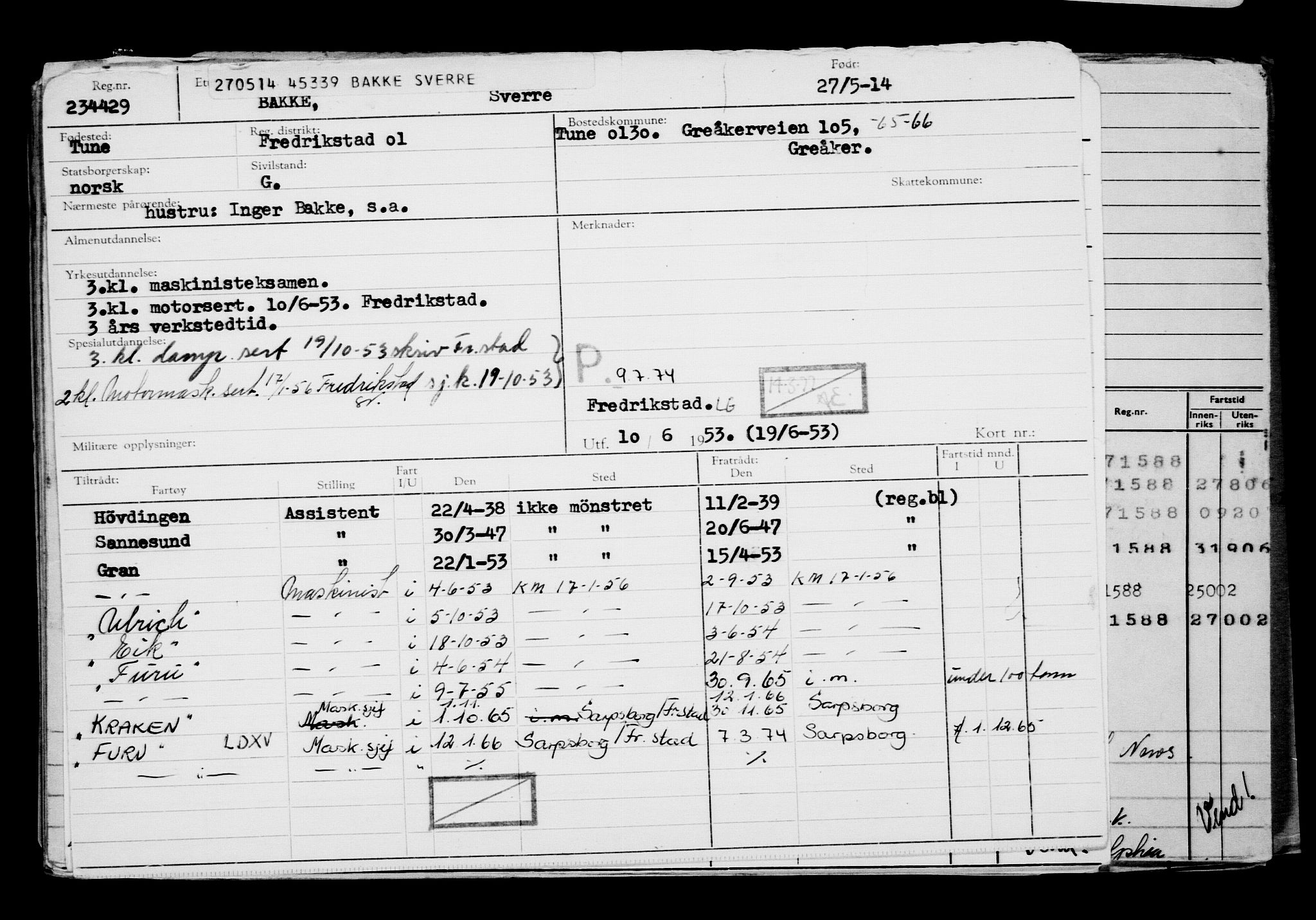 Direktoratet for sjømenn, AV/RA-S-3545/G/Gb/L0121: Hovedkort, 1914, s. 240