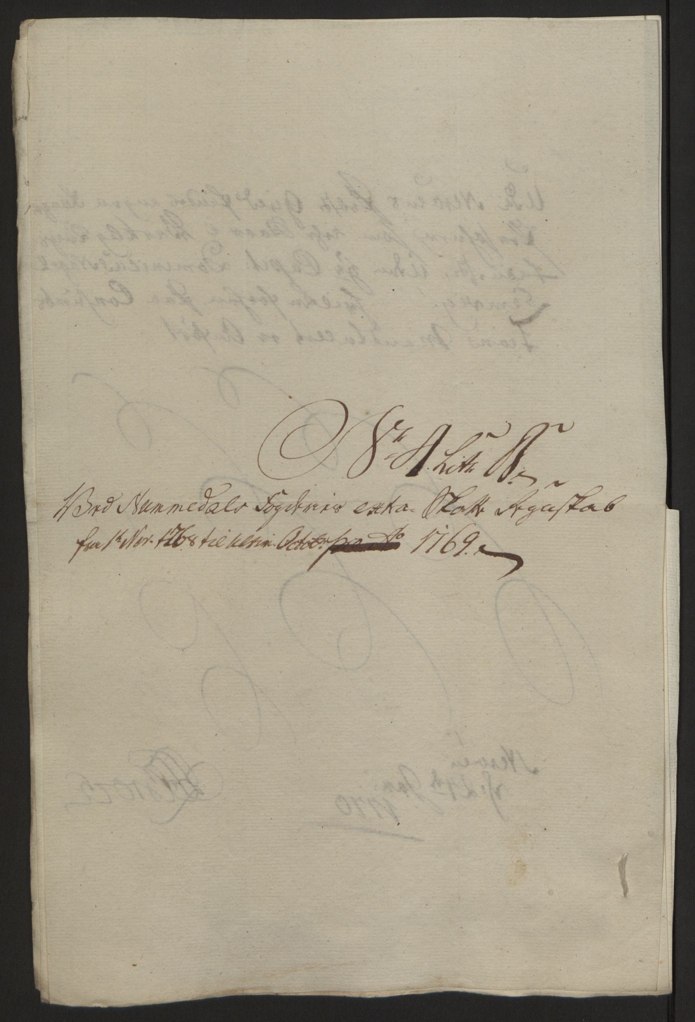 Rentekammeret inntil 1814, Reviderte regnskaper, Fogderegnskap, RA/EA-4092/R64/L4502: Ekstraskatten Namdal, 1762-1772, s. 325