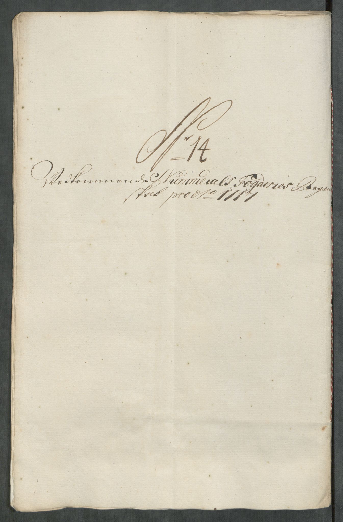 Rentekammeret inntil 1814, Reviderte regnskaper, Fogderegnskap, RA/EA-4092/R64/L4438: Fogderegnskap Namdal, 1717, s. 152