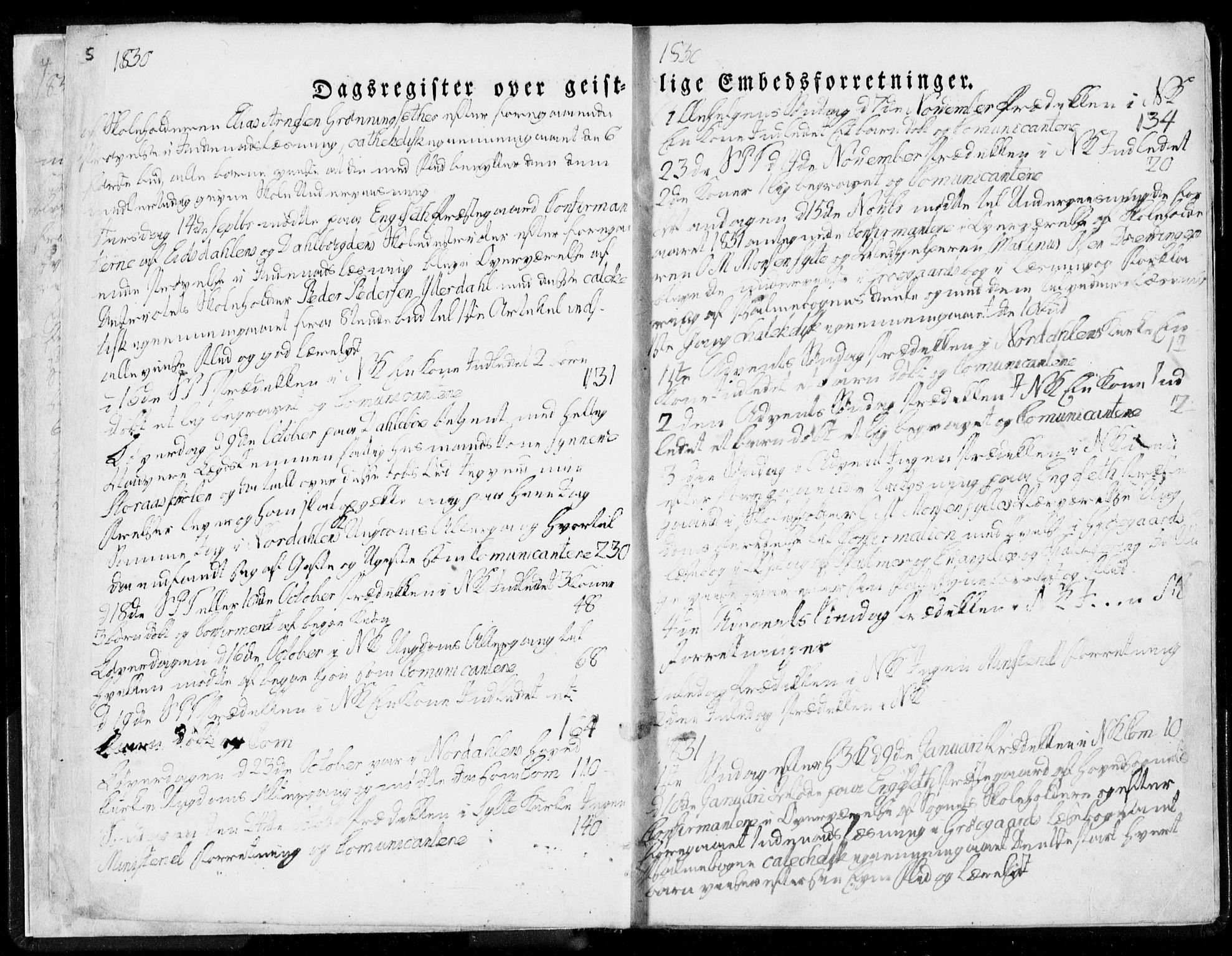 Ministerialprotokoller, klokkerbøker og fødselsregistre - Møre og Romsdal, AV/SAT-A-1454/519/L0247: Ministerialbok nr. 519A06, 1827-1846, s. 5