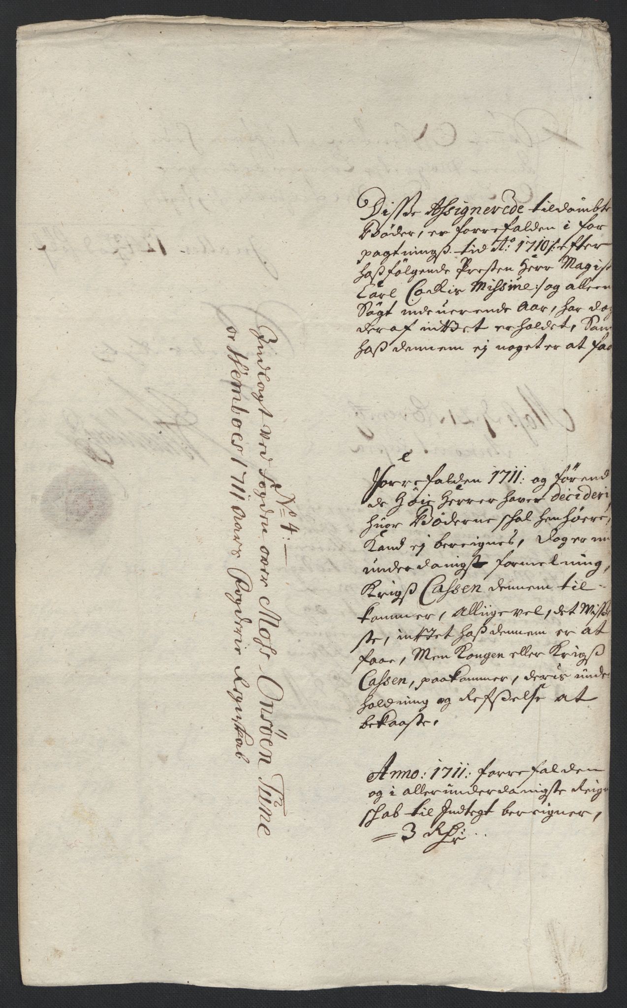 Rentekammeret inntil 1814, Reviderte regnskaper, Fogderegnskap, RA/EA-4092/R04/L0136: Fogderegnskap Moss, Onsøy, Tune, Veme og Åbygge, 1711, s. 42