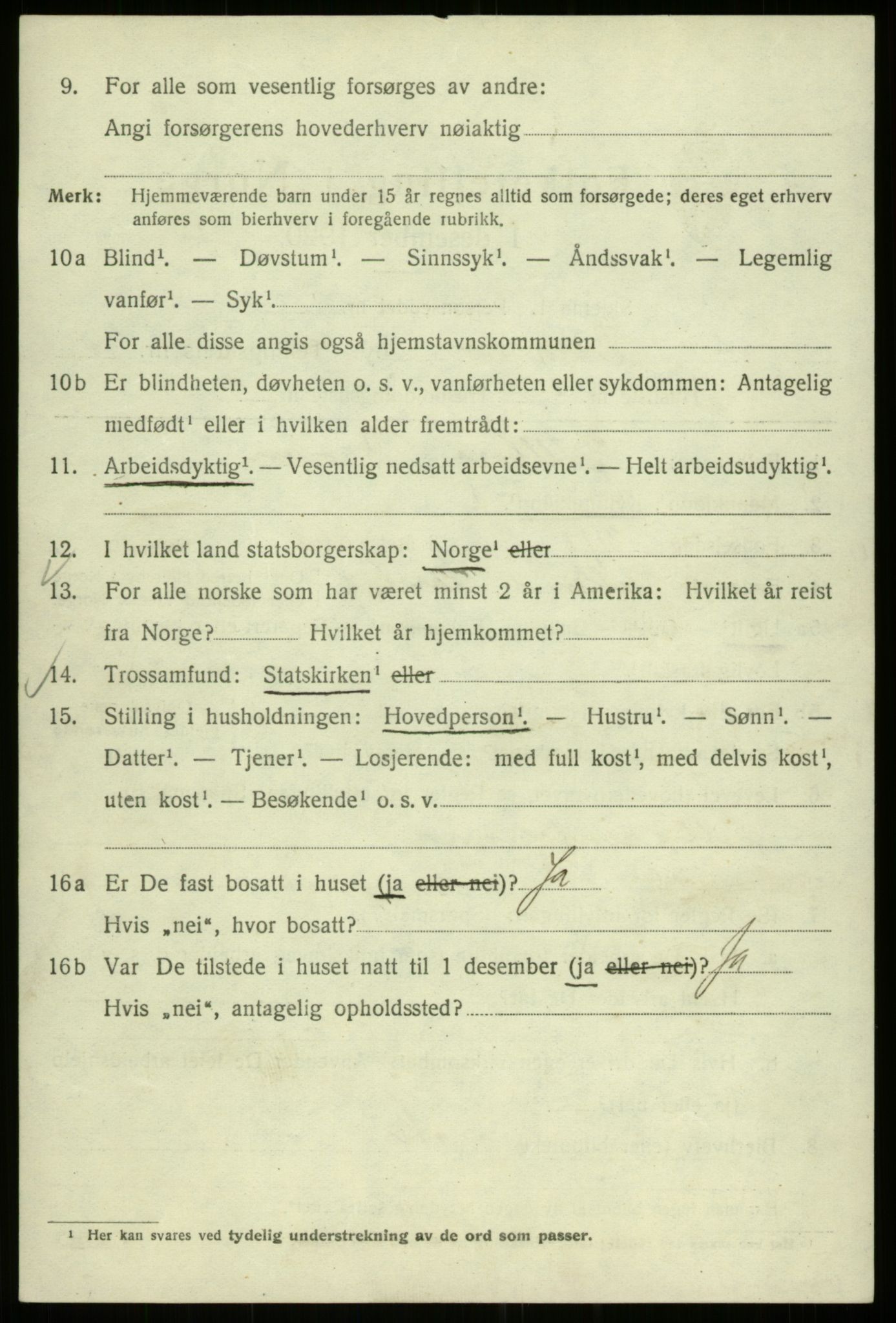 SAB, Folketelling 1920 for 1301 Bergen kjøpstad, 1920, s. 139009