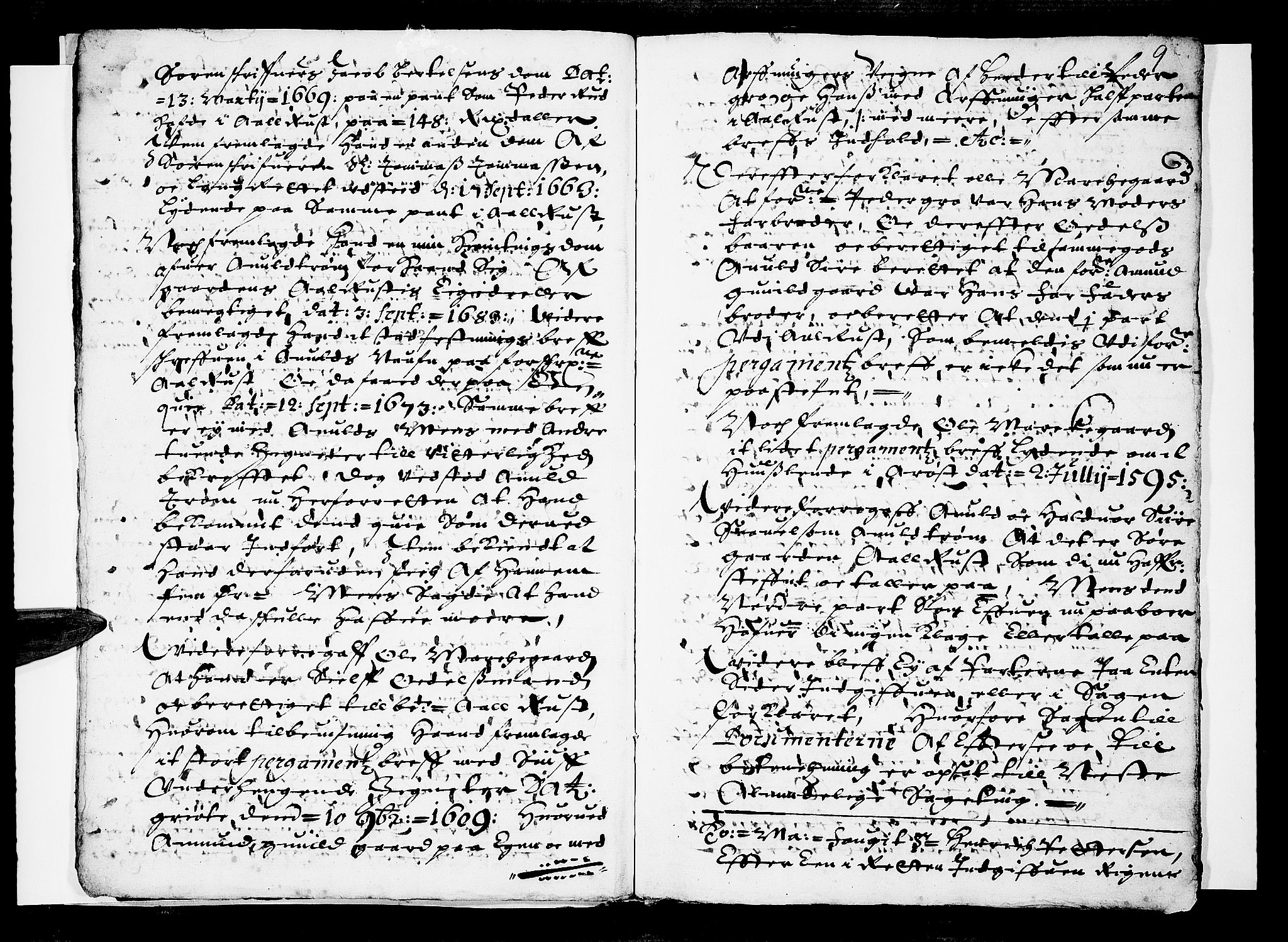Ringerike og Hallingdal sorenskriveri, AV/SAKO-A-81/F/Fa/Fab/L0016: Tingbok - Sorenskriveriet, 1688, s. 9