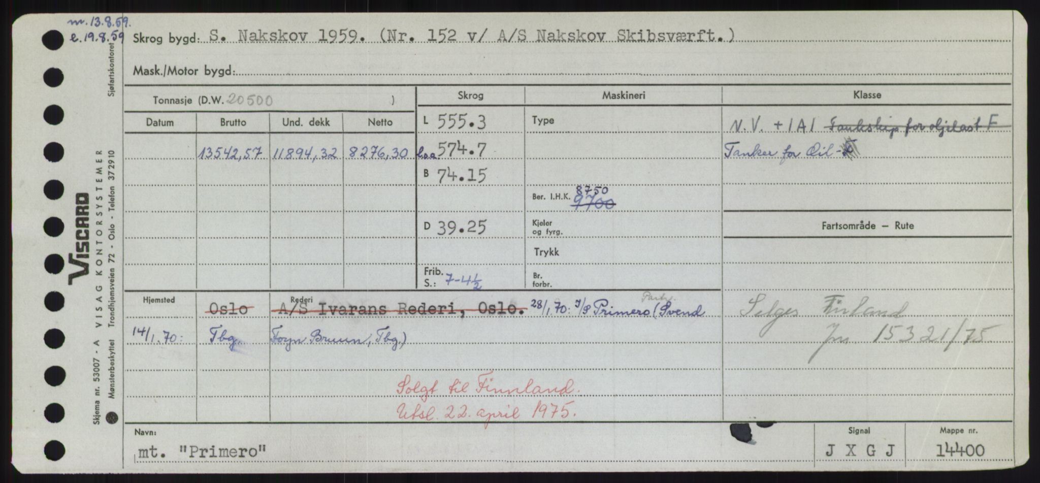 Sjøfartsdirektoratet med forløpere, Skipsmålingen, AV/RA-S-1627/H/Hd/L0029: Fartøy, P, s. 559
