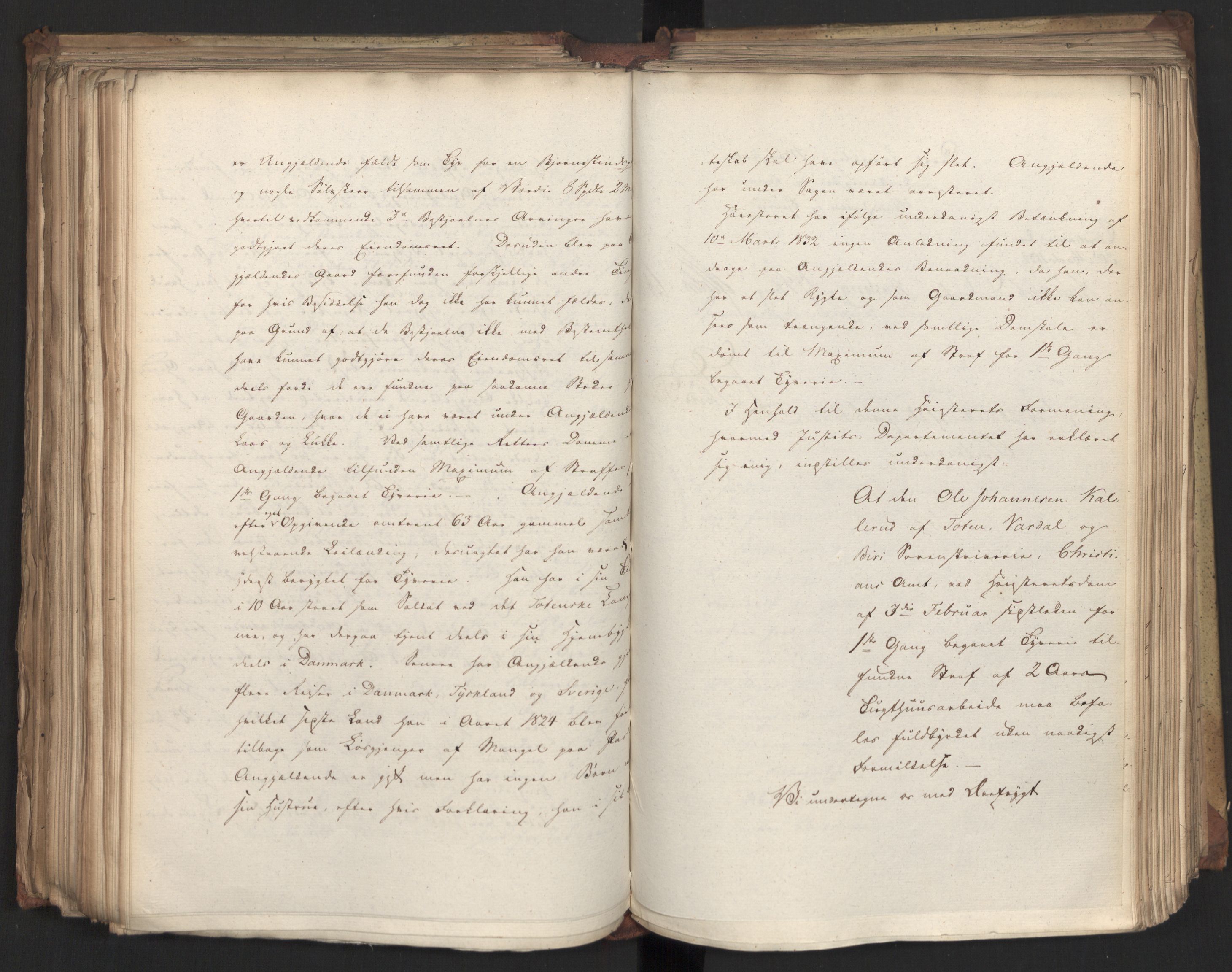 Statsrådsavdelingen i Stockholm, AV/RA-S-1003/D/Da/L0077: Regjeringsinnstillinger nr. 2100-2259, 1832, s. 272