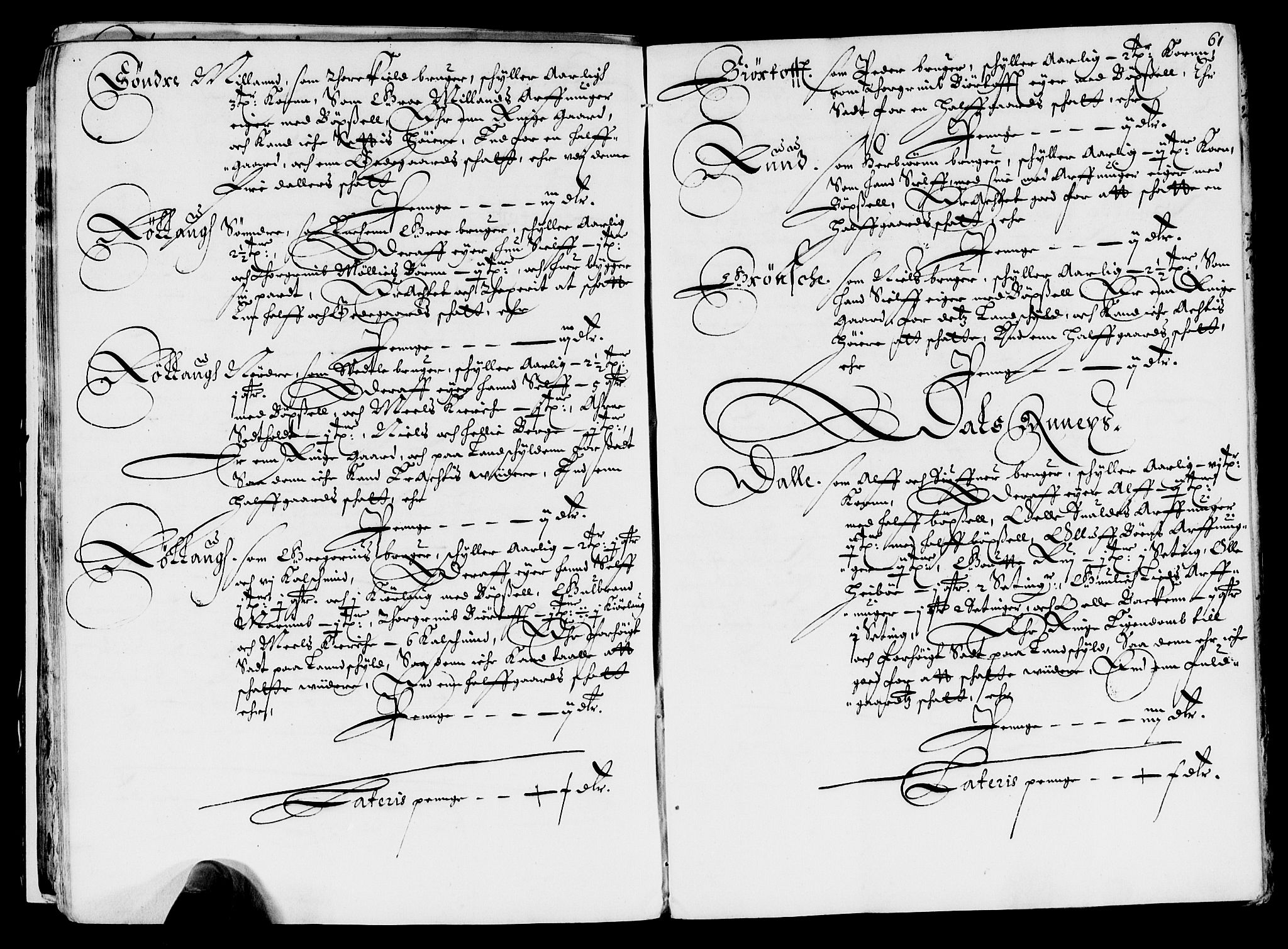 Rentekammeret inntil 1814, Reviderte regnskaper, Lensregnskaper, AV/RA-EA-5023/R/Rb/Rbp/L0038: Bratsberg len, 1651-1653