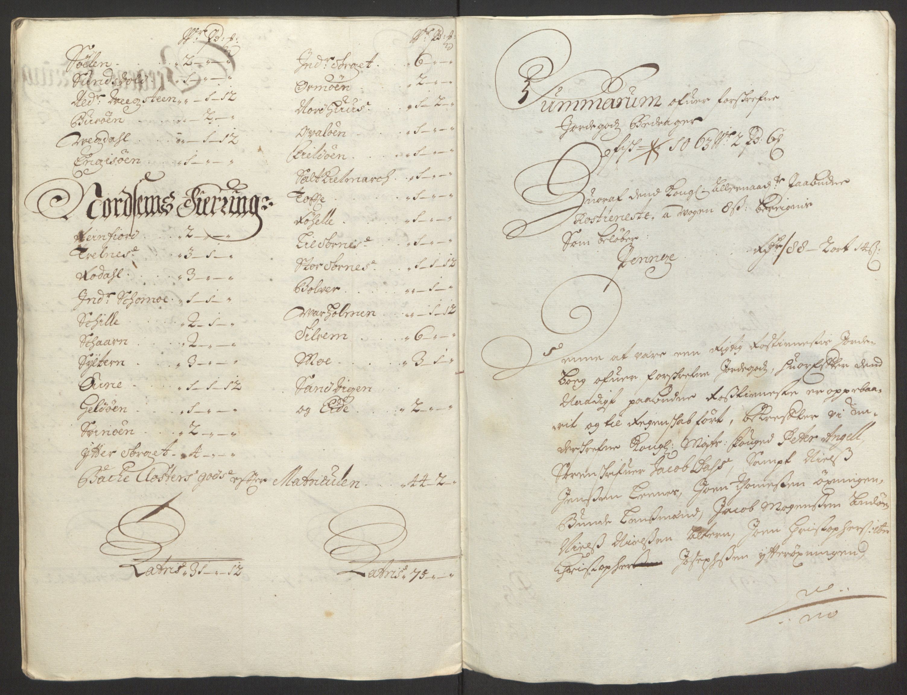 Rentekammeret inntil 1814, Reviderte regnskaper, Fogderegnskap, AV/RA-EA-4092/R65/L4505: Fogderegnskap Helgeland, 1693-1696, s. 501