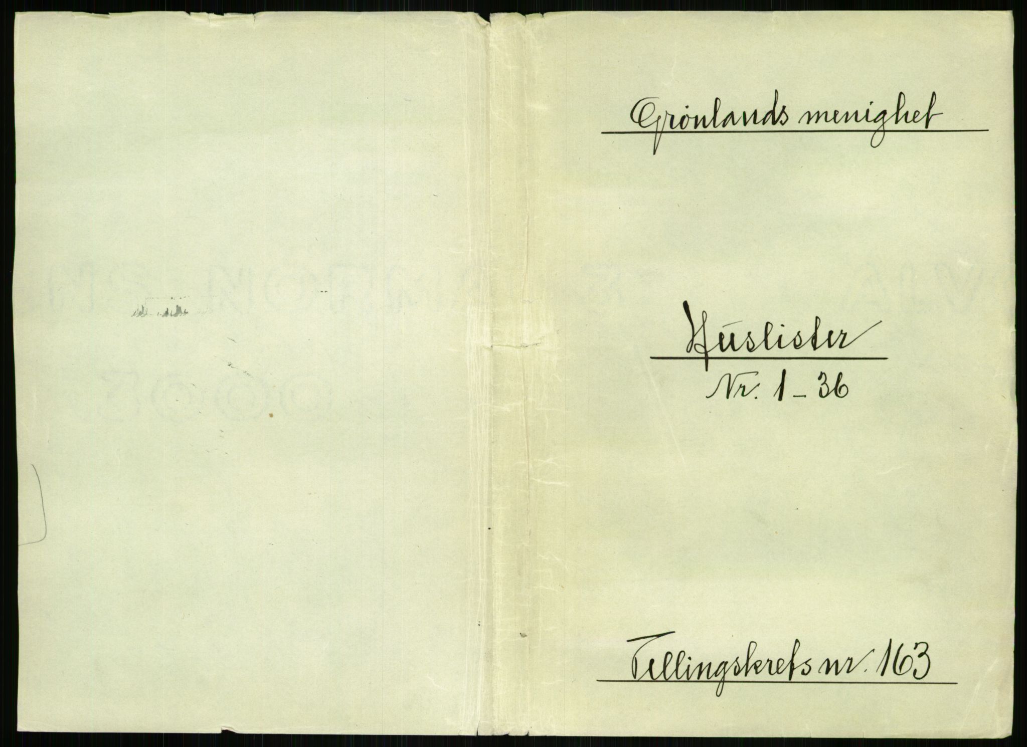 RA, Folketelling 1891 for 0301 Kristiania kjøpstad, 1891, s. 93400