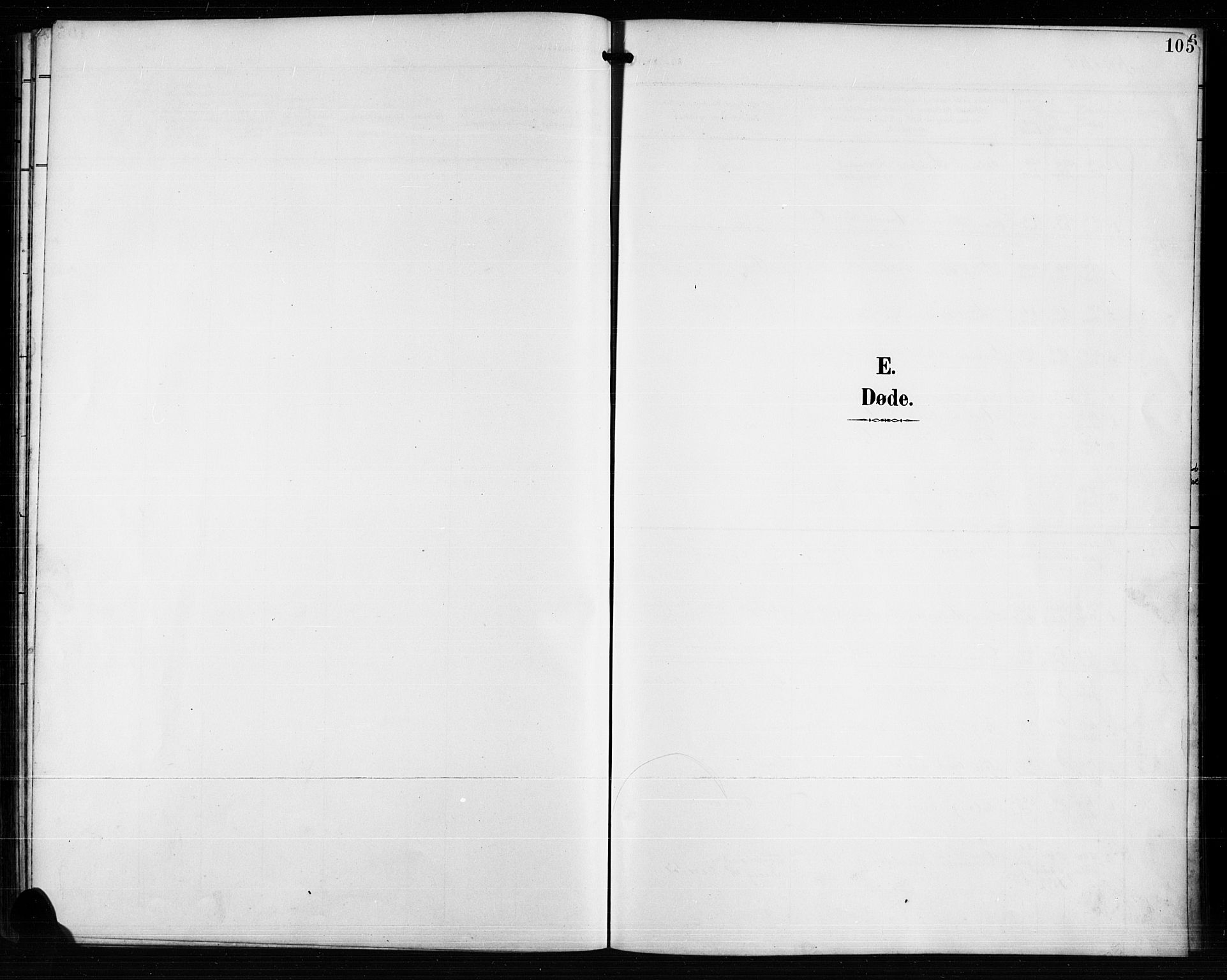 Valle sokneprestkontor, SAK/1111-0044/F/Fb/Fba/L0003: Klokkerbok nr. B 3, 1895-1916, s. 105