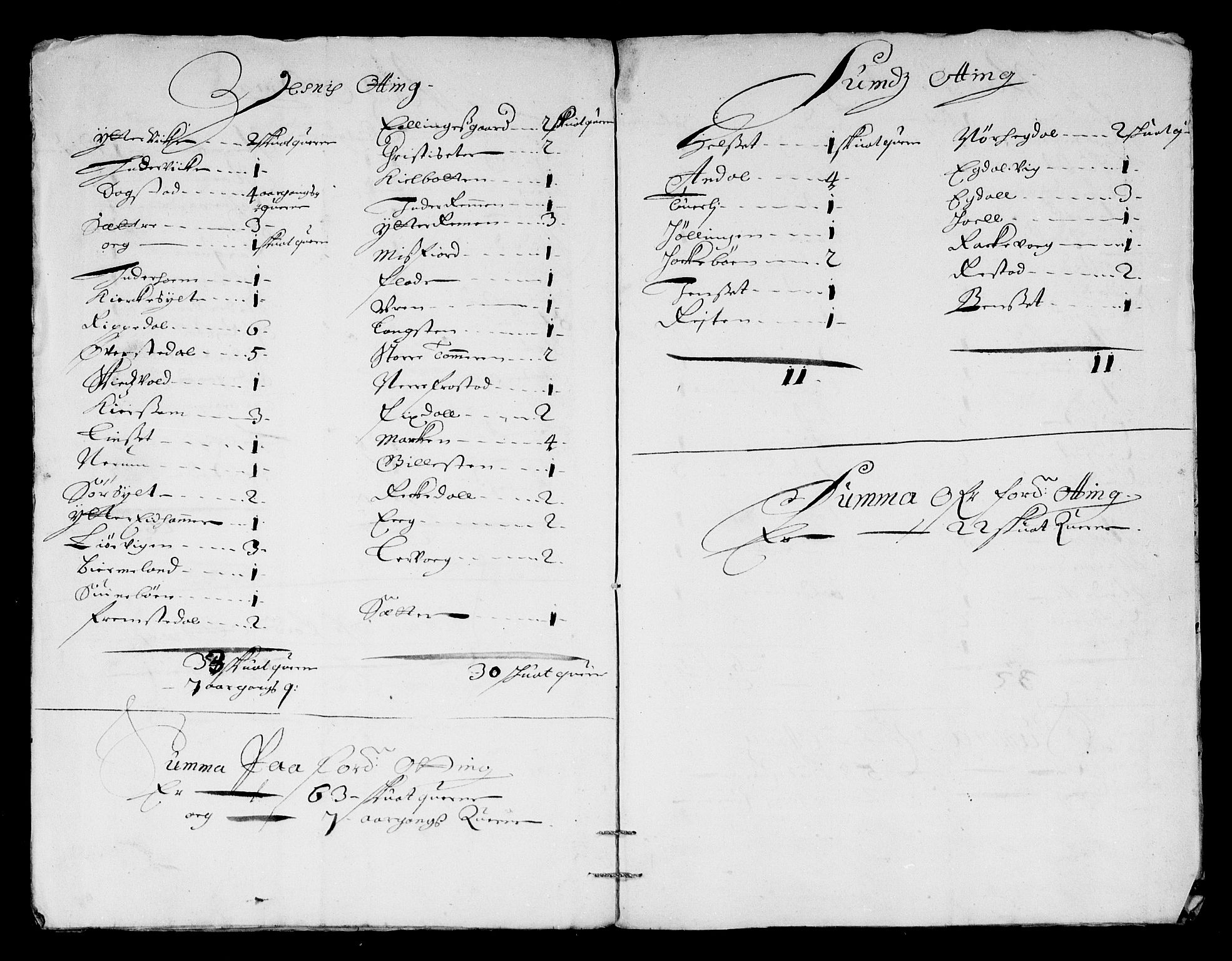 Rentekammeret inntil 1814, Reviderte regnskaper, Stiftamtstueregnskaper, Trondheim stiftamt og Nordland amt, AV/RA-EA-6044/R/Rg/L0068b: Trondheim stiftamt og Nordland amt, 1682