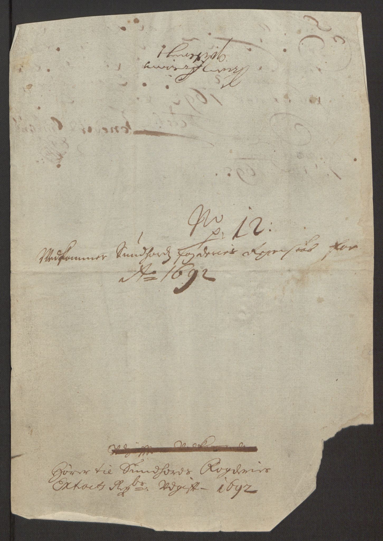 Rentekammeret inntil 1814, Reviderte regnskaper, Fogderegnskap, RA/EA-4092/R48/L2973: Fogderegnskap Sunnhordland og Hardanger, 1691-1692, s. 464