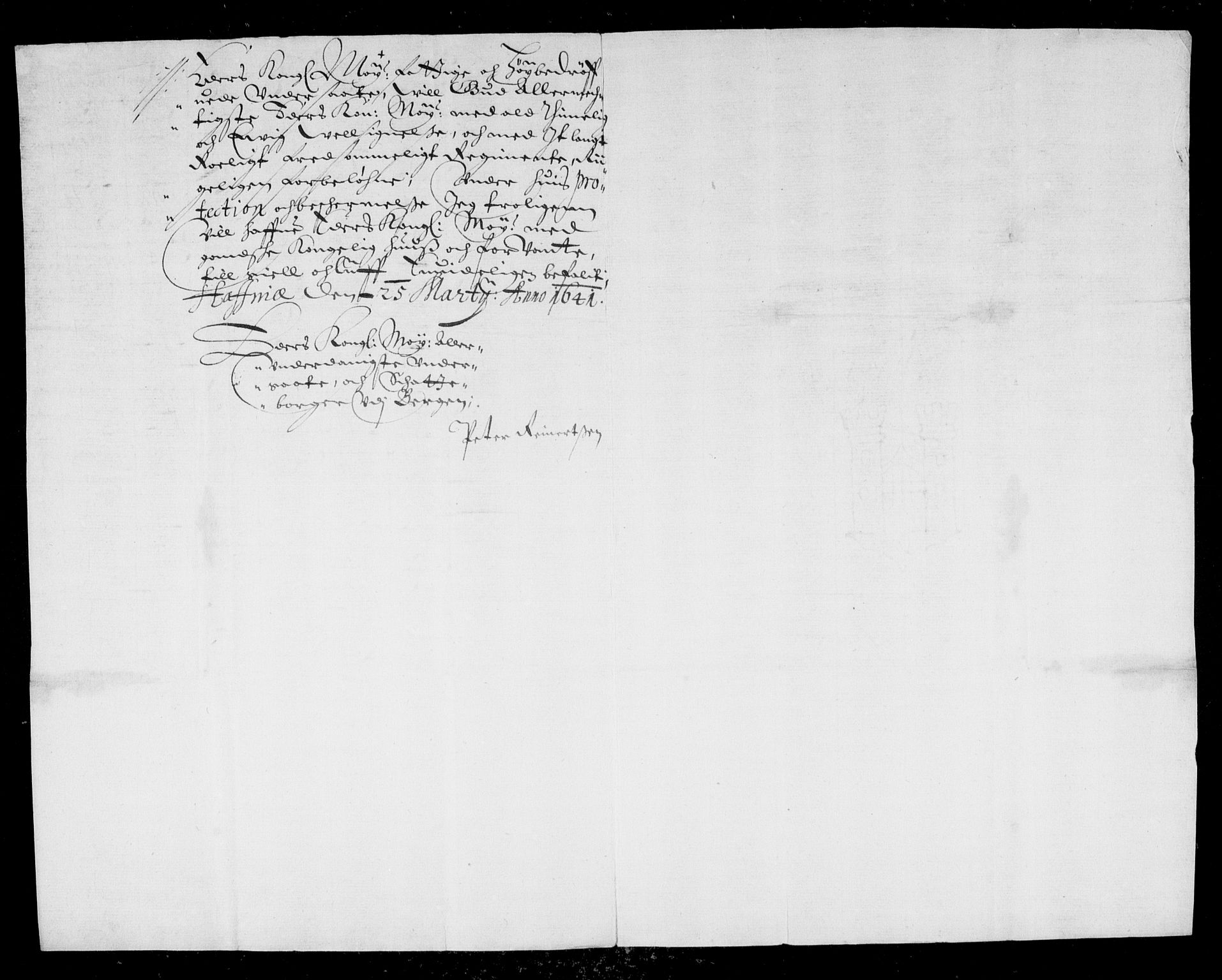 Danske Kanselli, Skapsaker, AV/RA-EA-4061/F/L0055: Skap 14, pakke 18A-18B, litra Ø, 1607-1704, s. 262