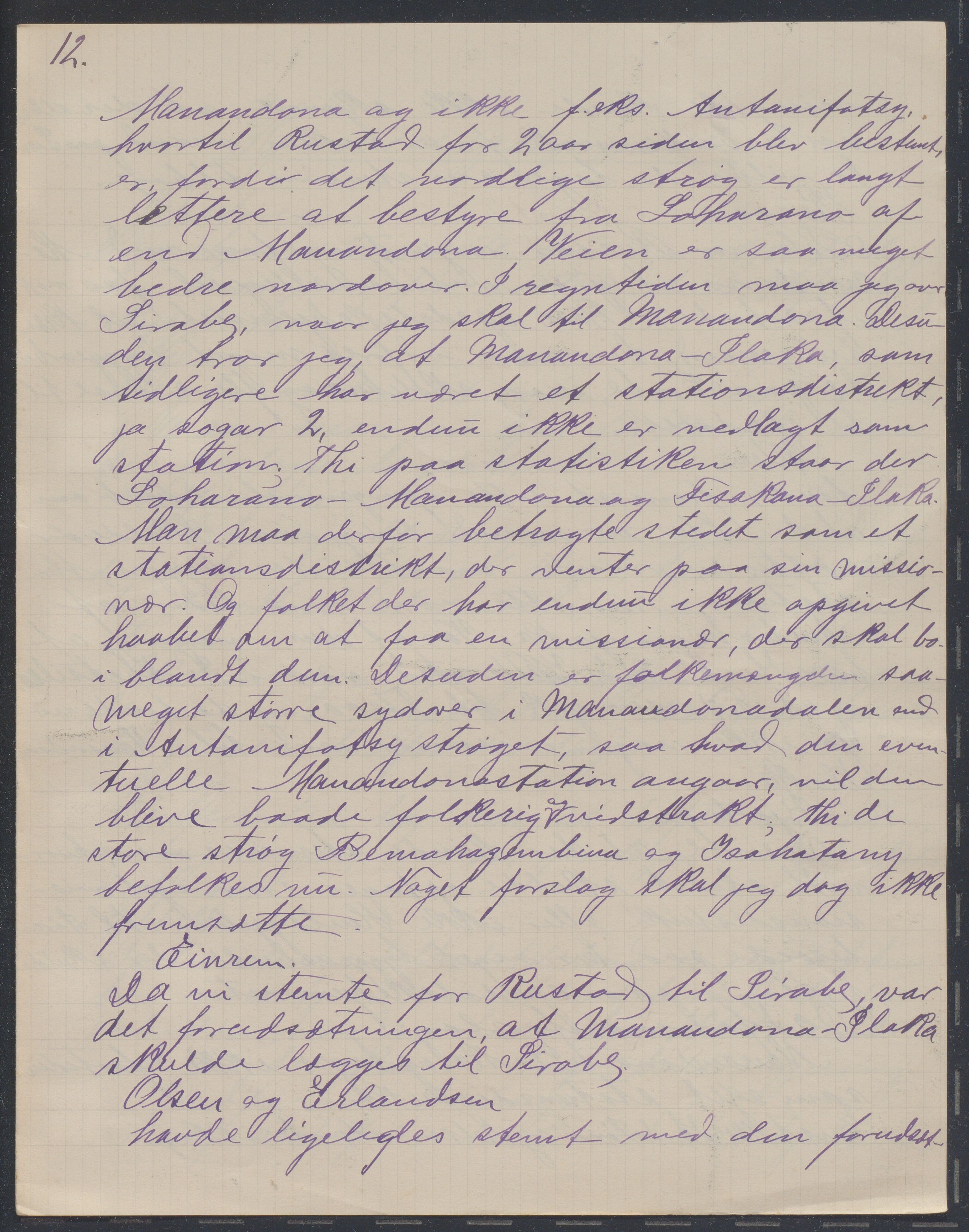 Det Norske Misjonsselskap - hovedadministrasjonen, VID/MA-A-1045/D/Da/Daa/L0043/0009: Konferansereferat og årsberetninger / Konferansereferat fra Madagaskar Innland, del I., 1900