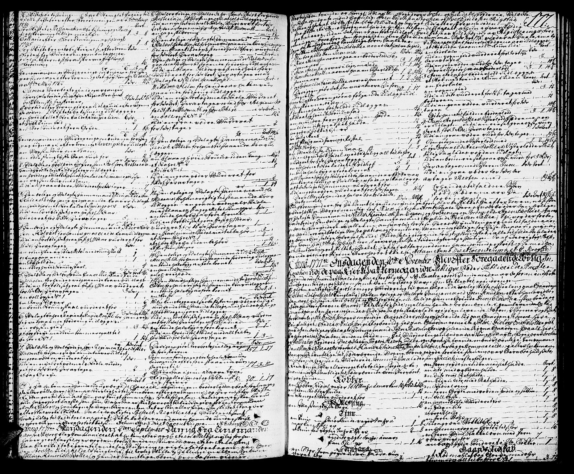 Orkdal sorenskriveri, SAT/A-4169/1/3/3Aa/L0007: Skifteprotokoller, 1767-1782, s. 176b-177a