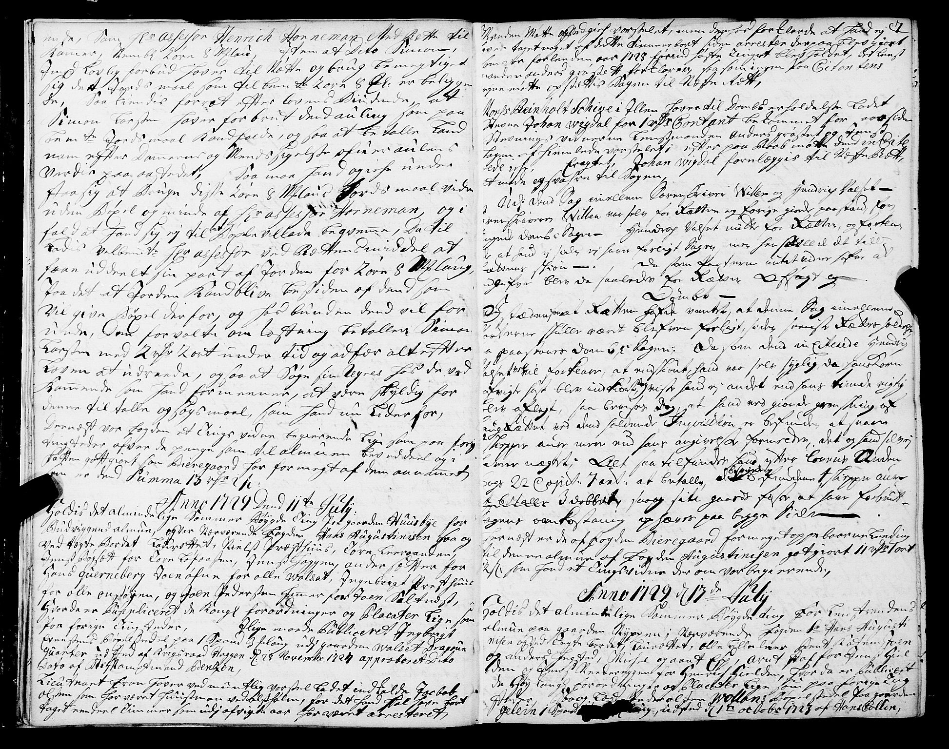 Strinda og Selbu sorenskriveri, AV/SAT-A-0015/1/1A/L0008: Tingbok 7, 1729-1736, s. 6b-7a