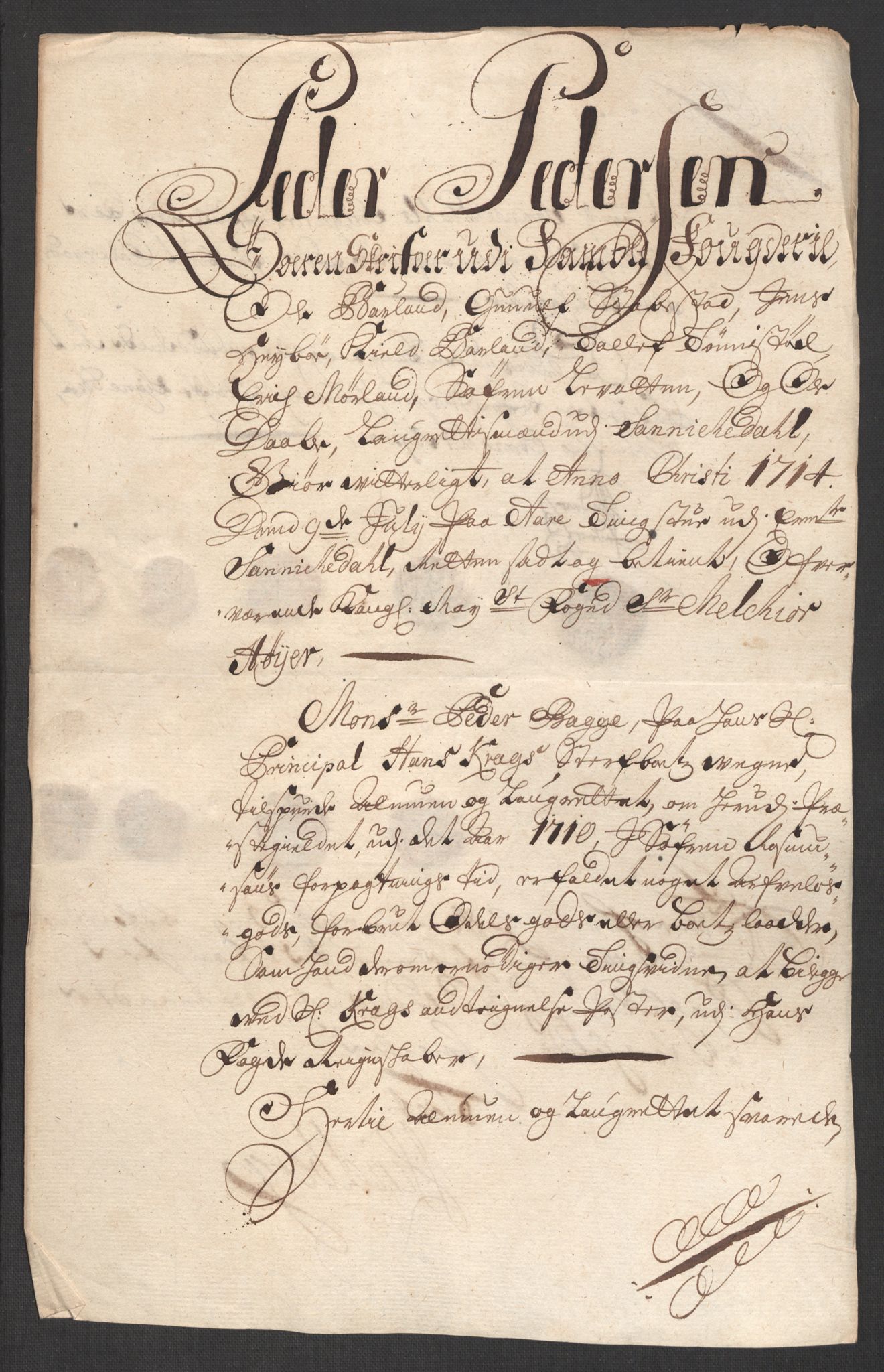 Rentekammeret inntil 1814, Reviderte regnskaper, Fogderegnskap, RA/EA-4092/R36/L2122: Fogderegnskap Øvre og Nedre Telemark og Bamble, 1710-1711, s. 131