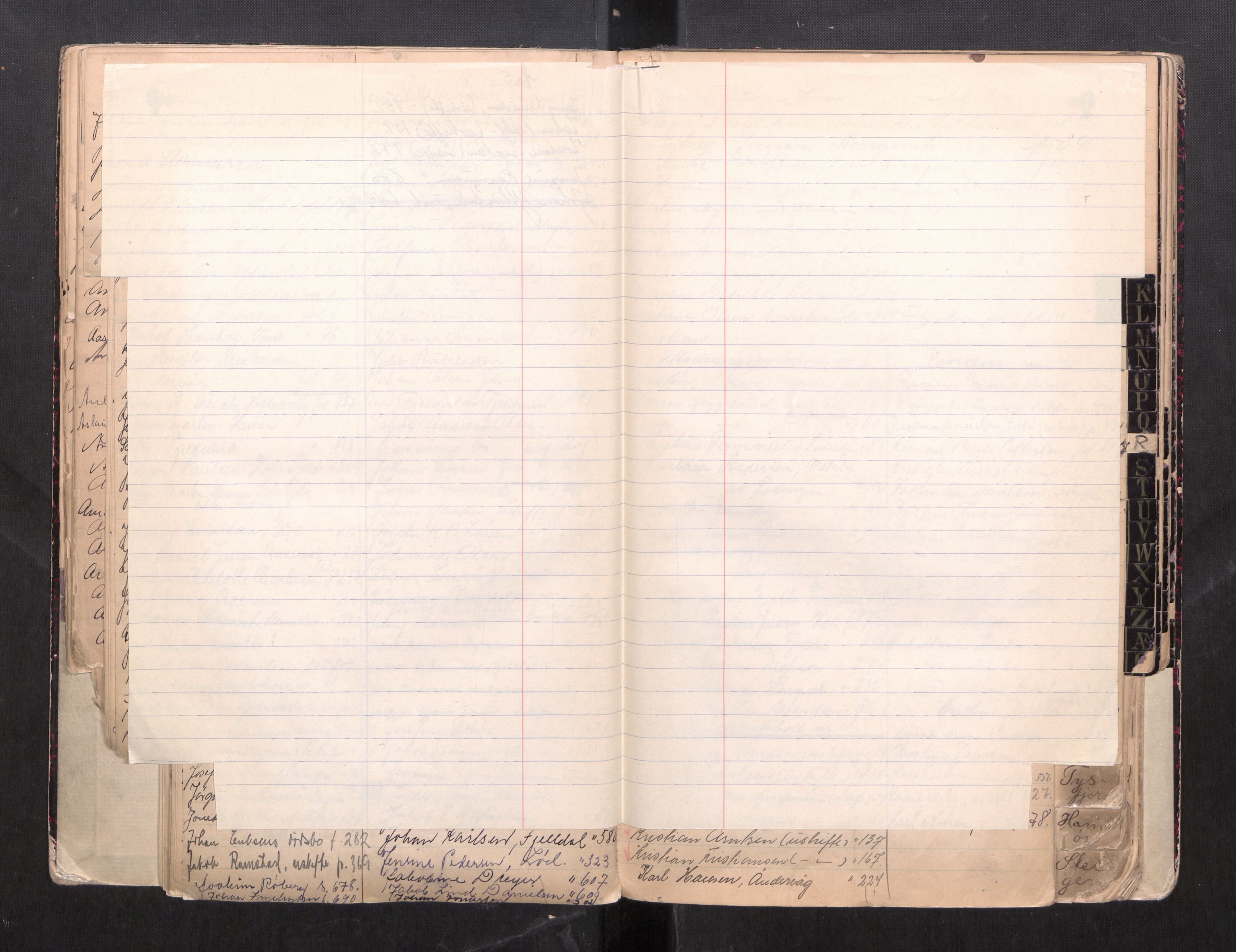 Steigen og Ofoten sorenskriveri, AV/SAT-A-0030/1/3/3C/L0002: Register til skifteslutningsprotokoll, 1917-1947