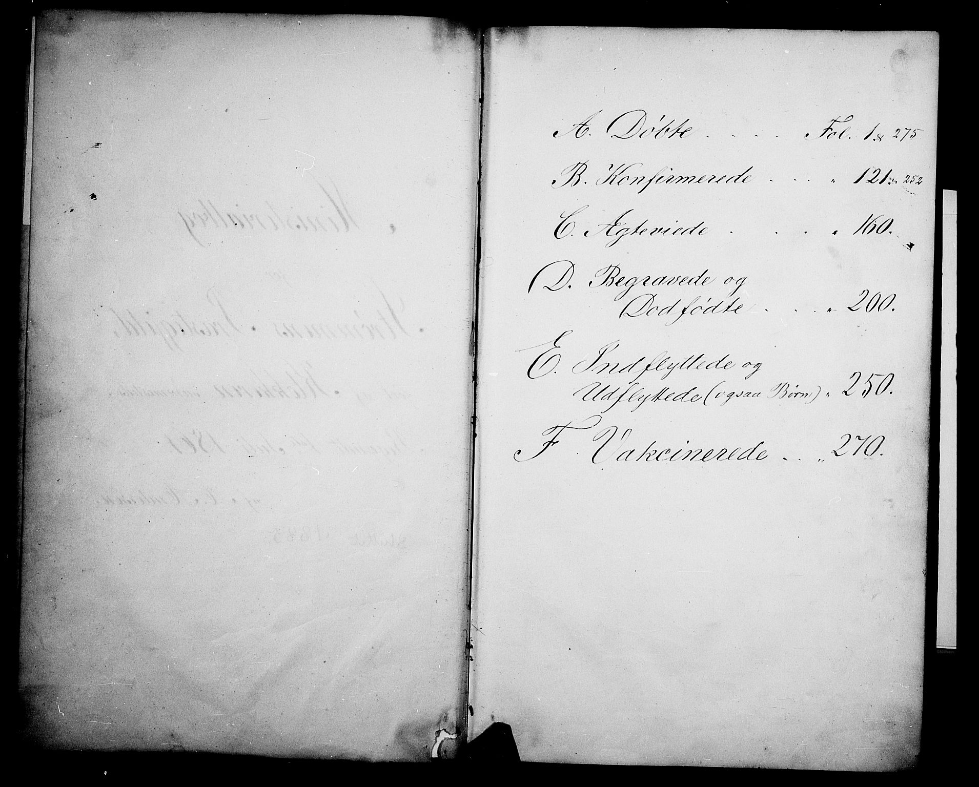 Strømm kirkebøker, SAKO/A-322/G/Ga/L0001: Klokkerbok nr. I 1, 1861-1885