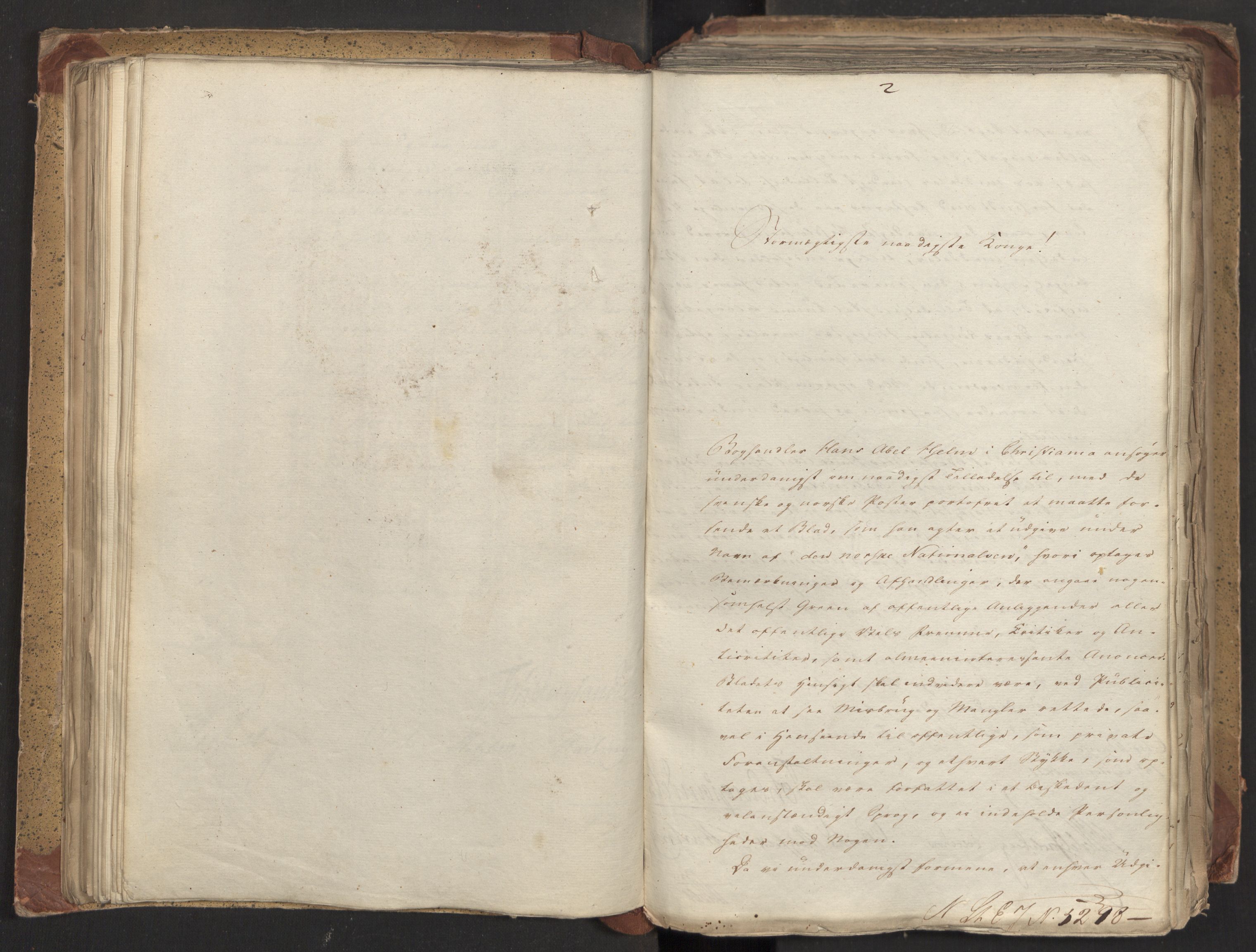 Statsrådsavdelingen i Stockholm, AV/RA-S-1003/D/Da/L0027: Regjeringsinnstillinger nr. 5275-5436, 1821, s. 157