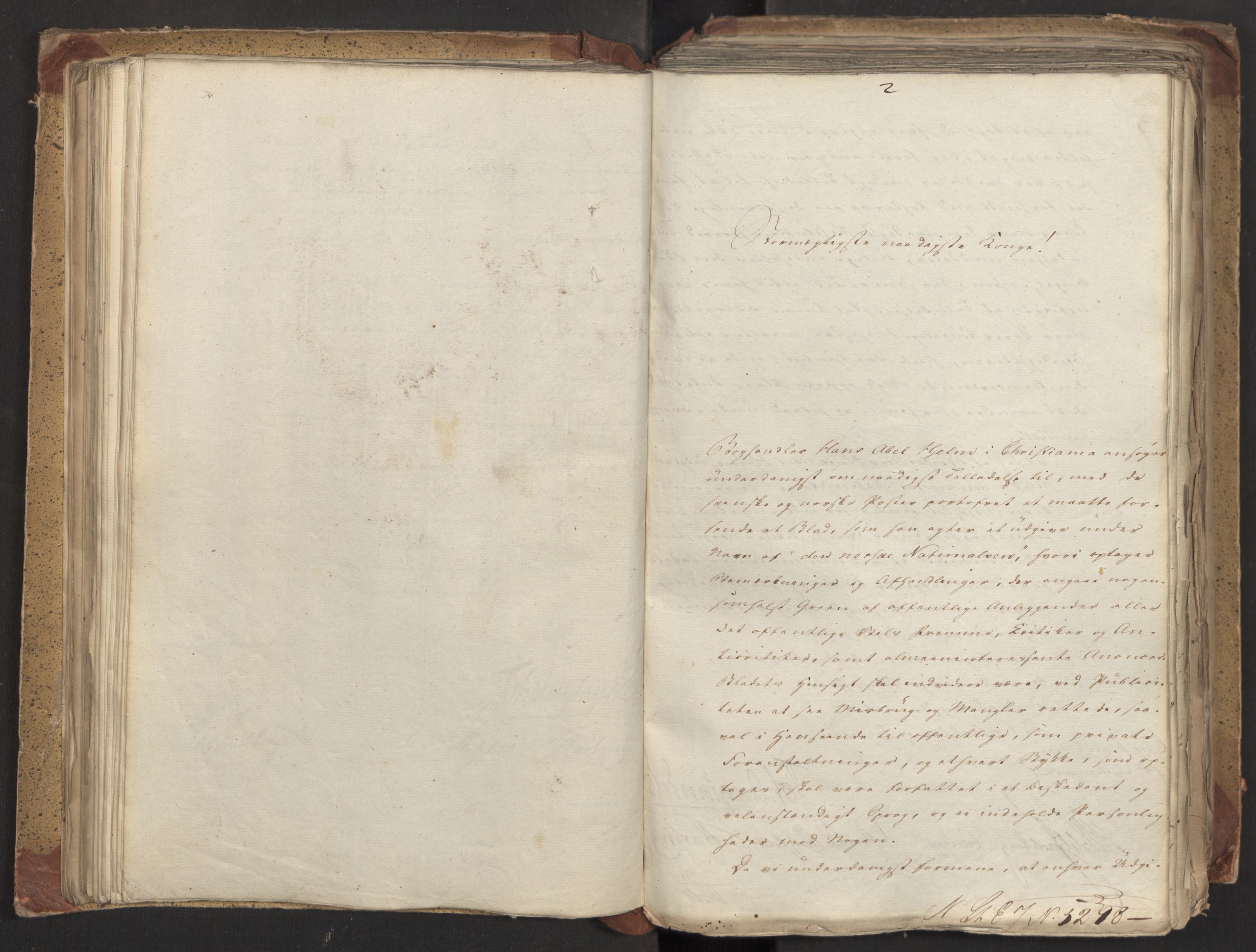 Statsrådsavdelingen i Stockholm, RA/S-1003/D/Da/L0027: Regjeringsinnstillinger nr. 5275-5436, 1821, s. 157