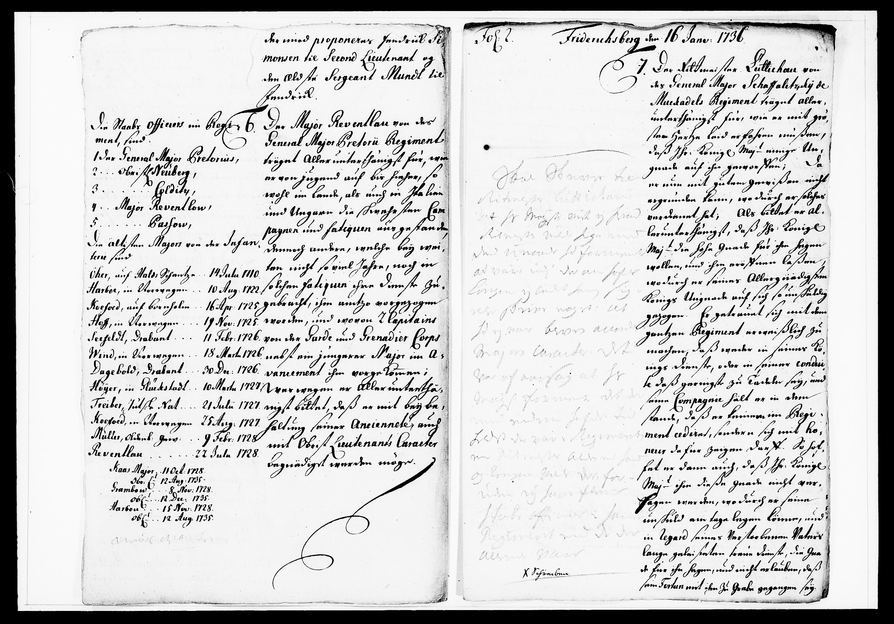 Krigskollegiet, Krigskancelliet, DRA/A-0006/-/1130-1137: Refererede sager, 1736, s. 8