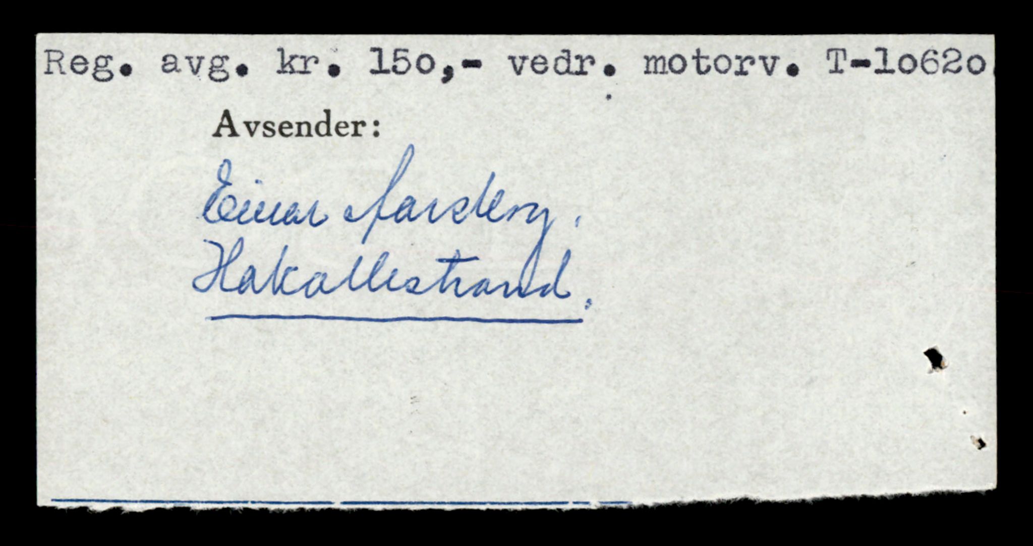 Møre og Romsdal vegkontor - Ålesund trafikkstasjon, AV/SAT-A-4099/F/Fe/L0022: Registreringskort for kjøretøy T 10584 - T 10694, 1927-1998, s. 1144