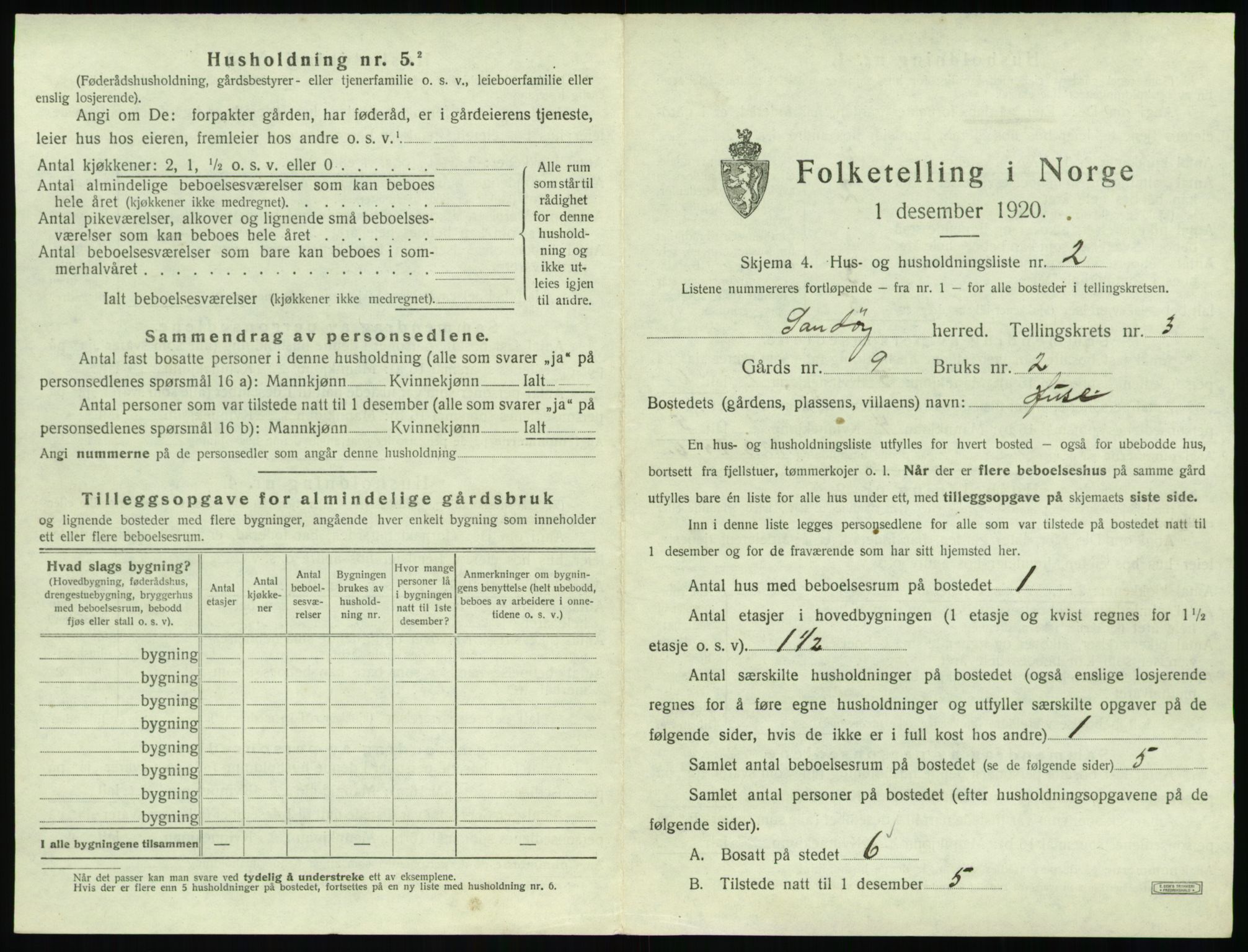 SAT, Folketelling 1920 for 1546 Sandøy herred, 1920, s. 148