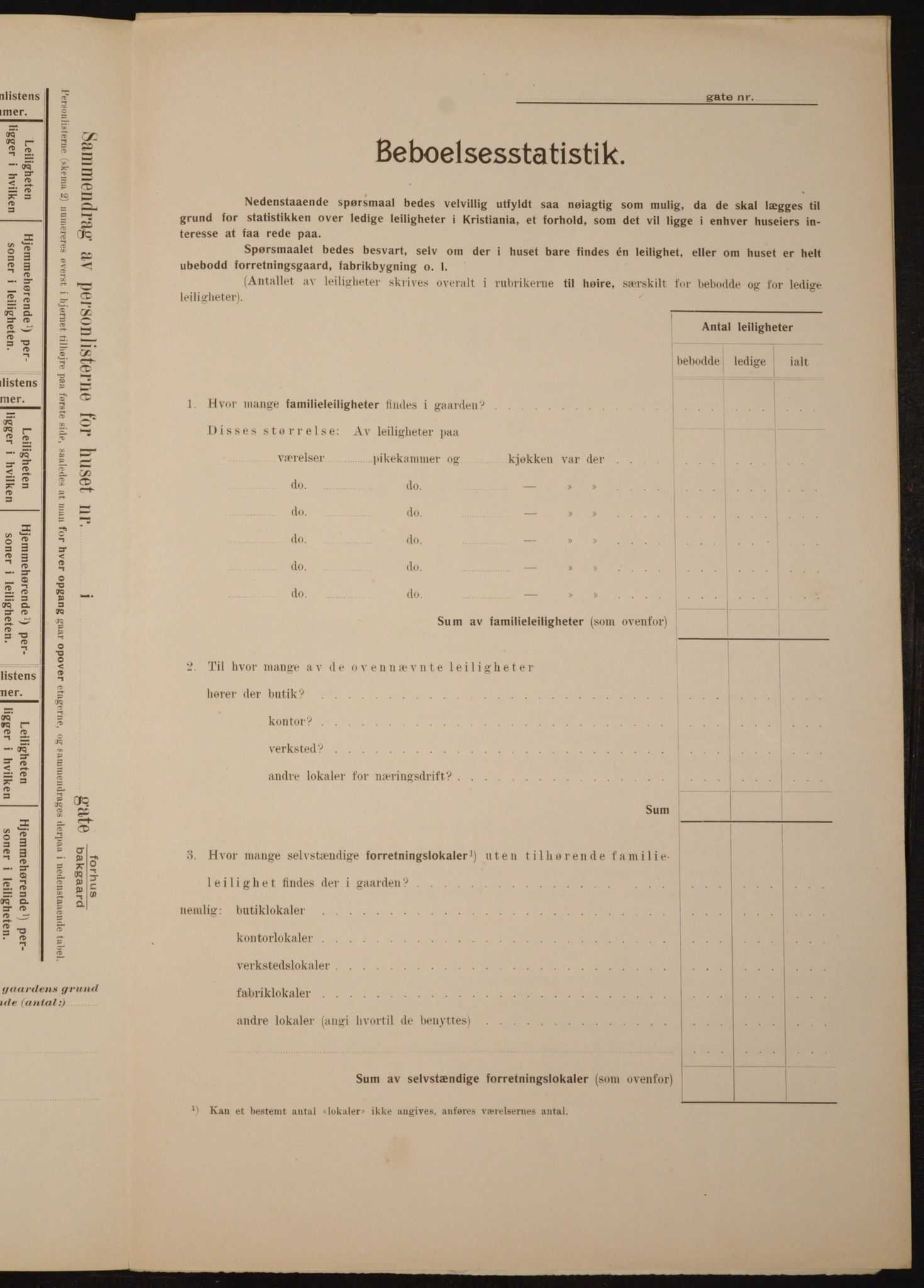 OBA, Kommunal folketelling 1.2.1910 for Kristiania, 1910, s. 53095