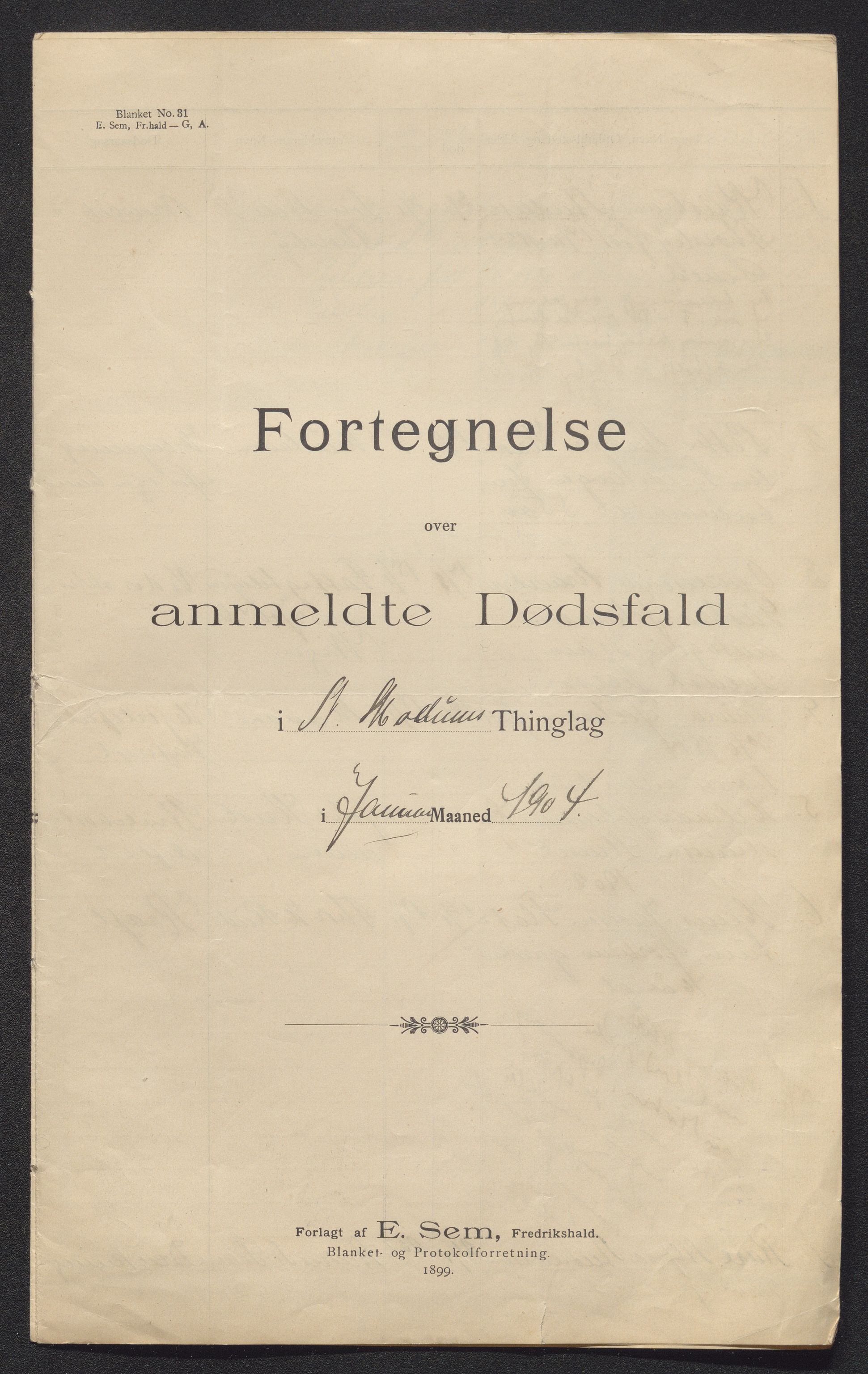 Eiker, Modum og Sigdal sorenskriveri, SAKO/A-123/H/Ha/Hab/L0030: Dødsfallsmeldinger, 1903-1905, s. 639