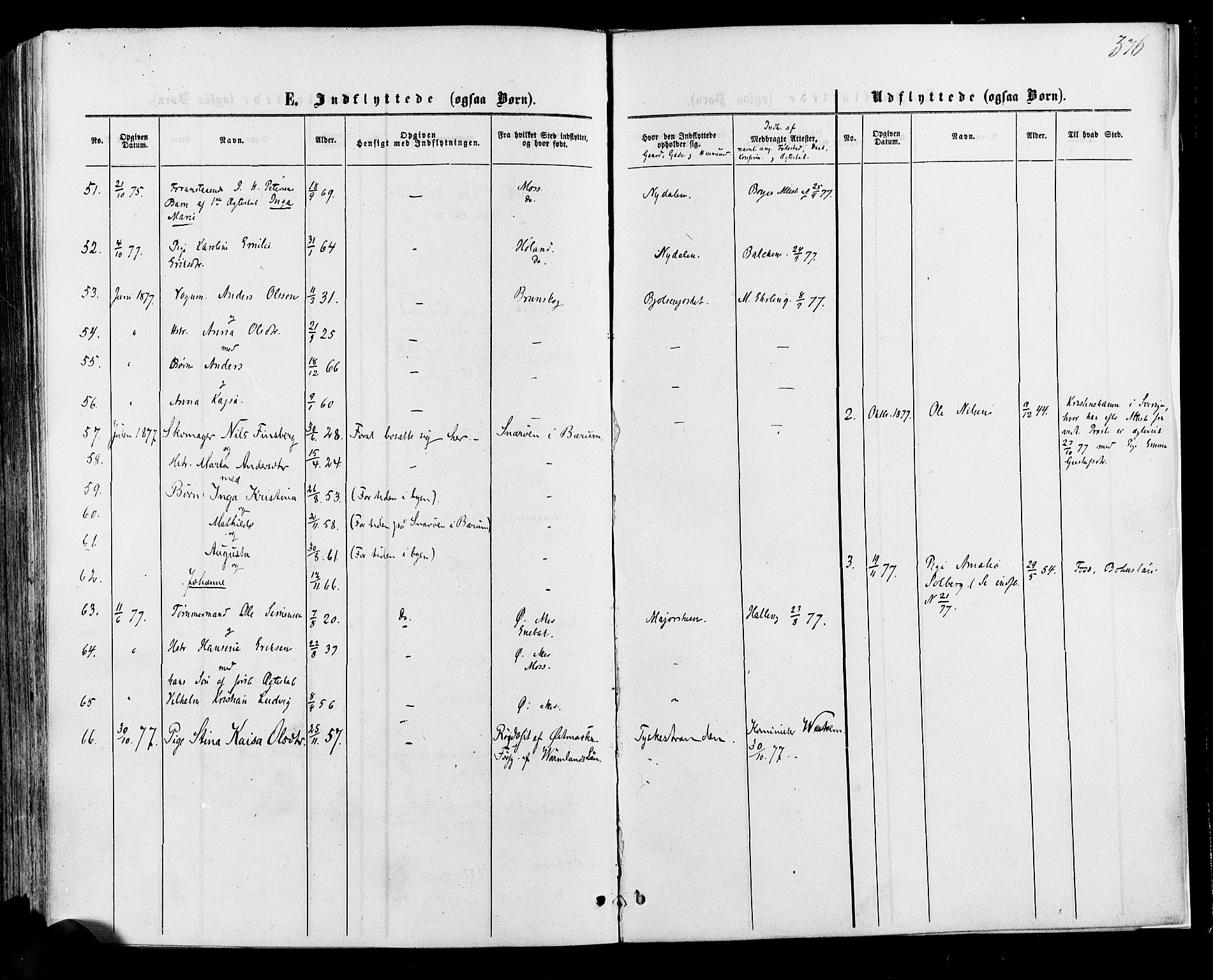 Vestre Aker prestekontor Kirkebøker, AV/SAO-A-10025/F/Fa/L0005: Ministerialbok nr. 5, 1859-1877, s. 376