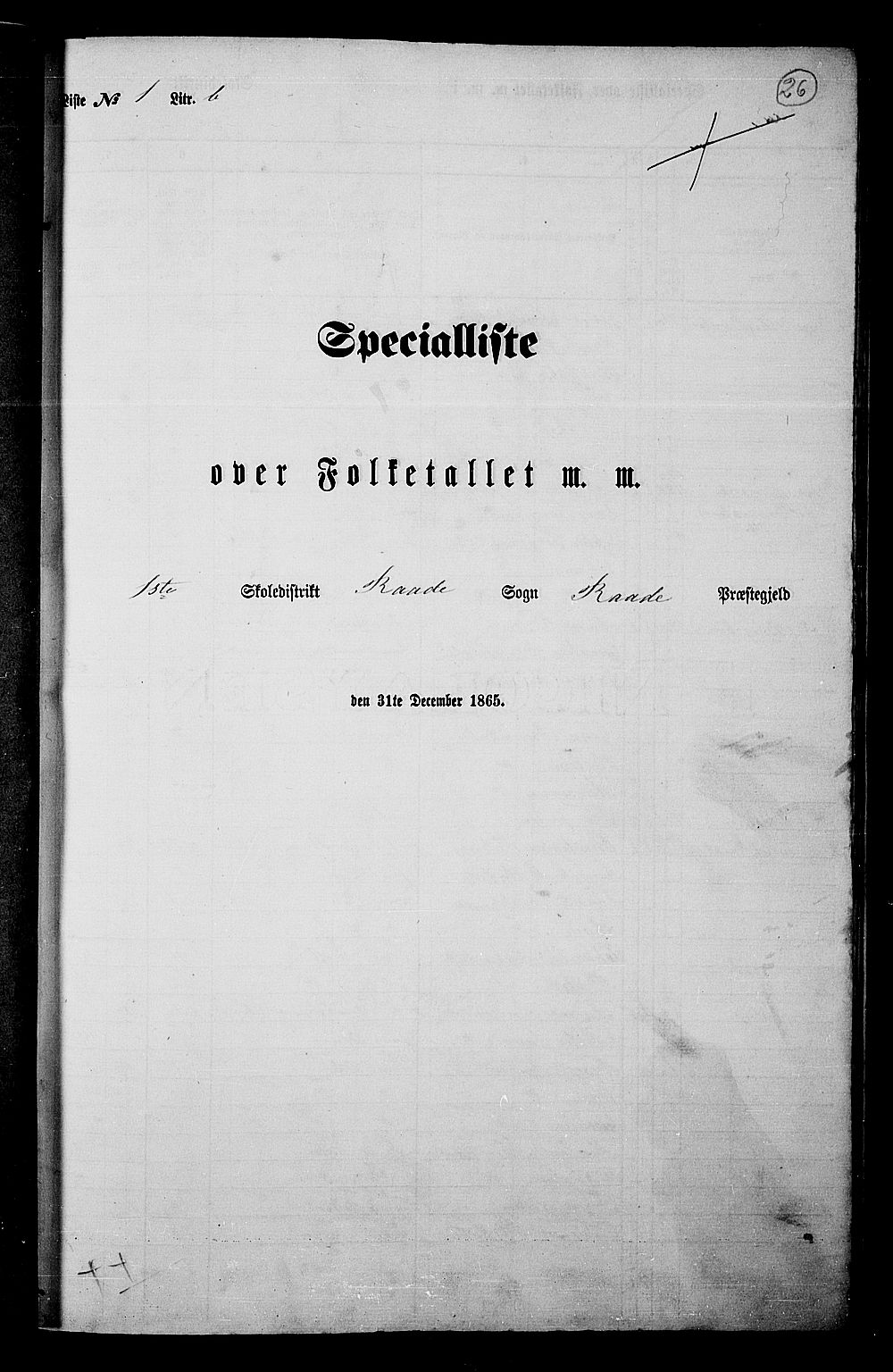 RA, Folketelling 1865 for 0135P Råde prestegjeld, 1865, s. 24