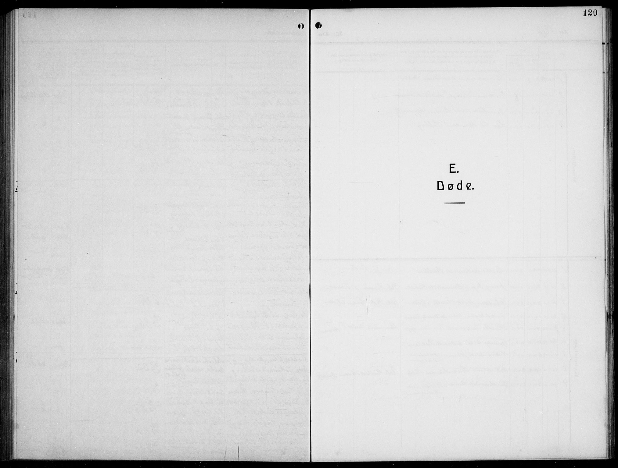 Gaular sokneprestembete, AV/SAB-A-80001/H/Hab: Klokkerbok nr. B 4, 1912-1941, s. 120