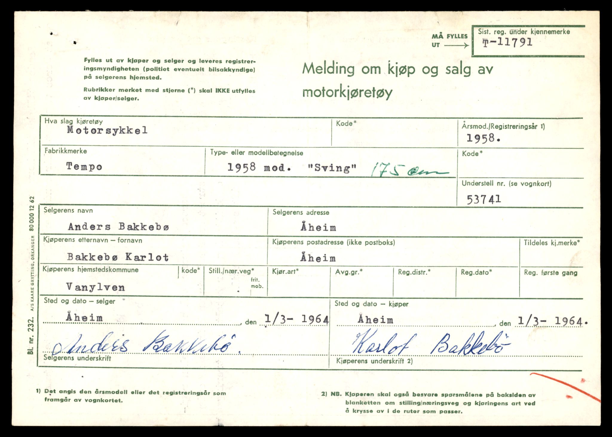 Møre og Romsdal vegkontor - Ålesund trafikkstasjon, SAT/A-4099/F/Fe/L0030: Registreringskort for kjøretøy T 11620 - T 11799, 1927-1998, s. 2477