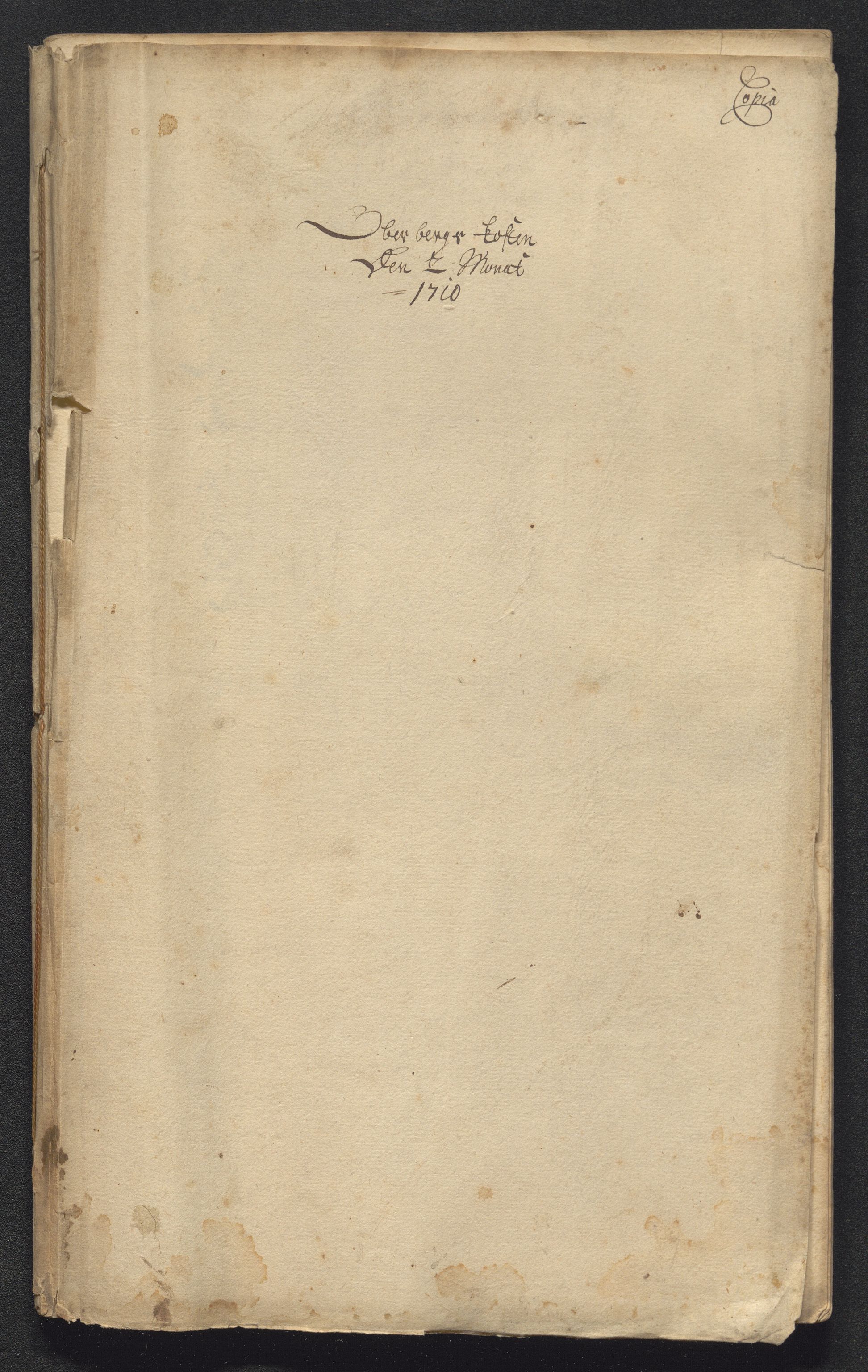 Kongsberg Sølvverk 1623-1816, SAKO/EA-3135/001/D/Dc/Dcd/L0098: Utgiftsregnskap for gruver m.m. , 1710, s. 42