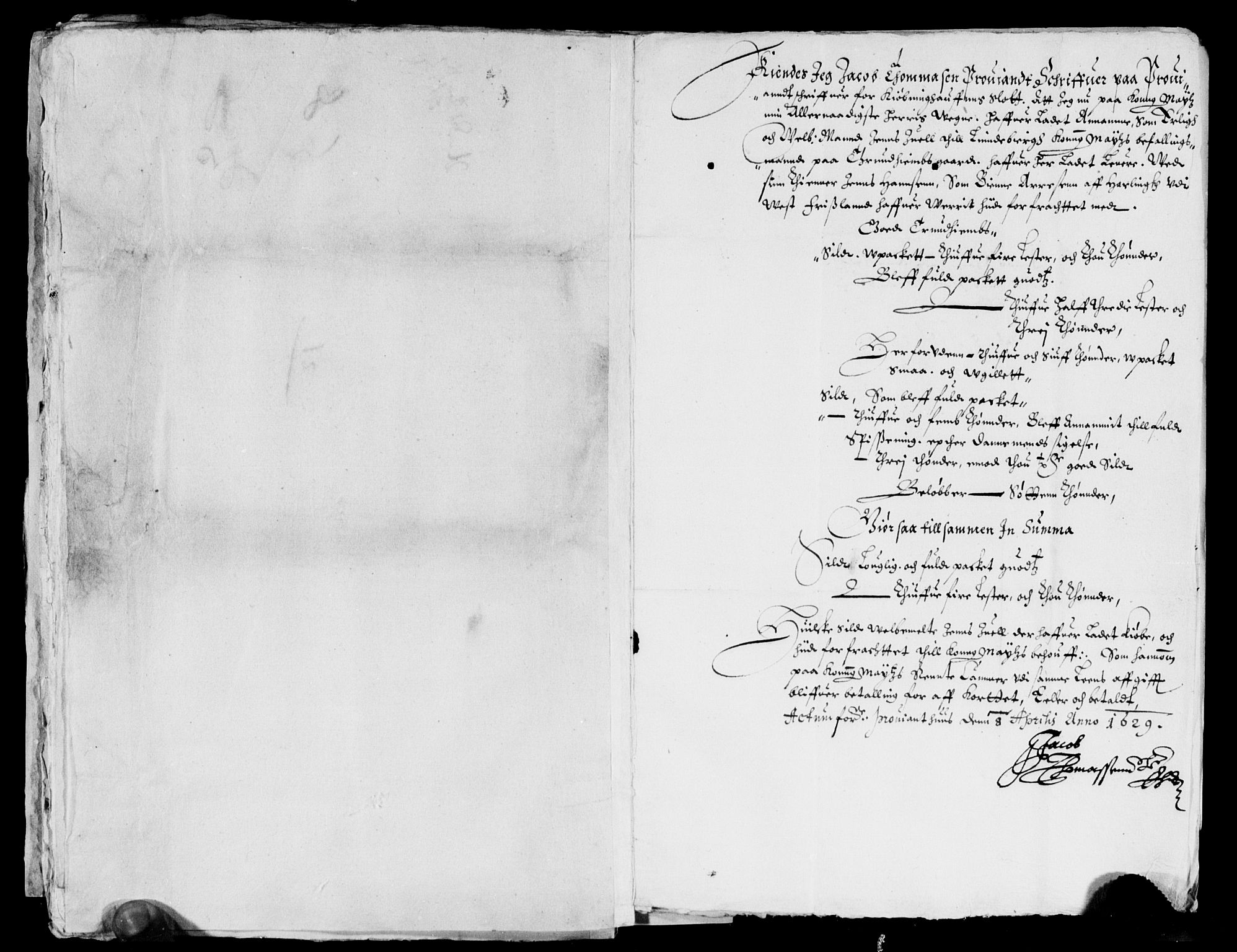 Rentekammeret inntil 1814, Reviderte regnskaper, Lensregnskaper, AV/RA-EA-5023/R/Rb/Rbw/L0036: Trondheim len, 1628-1629